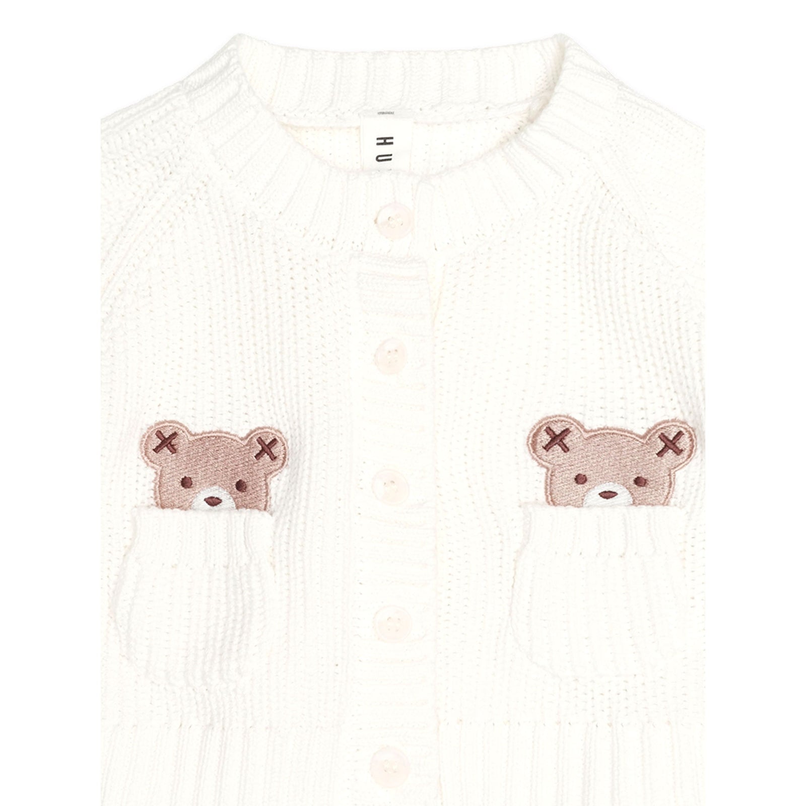 Newborn Peekaboo Hux Cardi