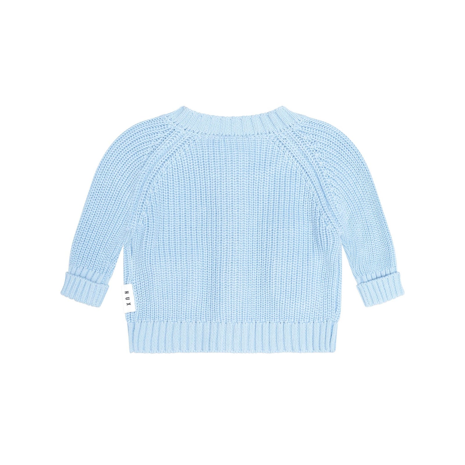 Baby Blue Fisherman Cardi