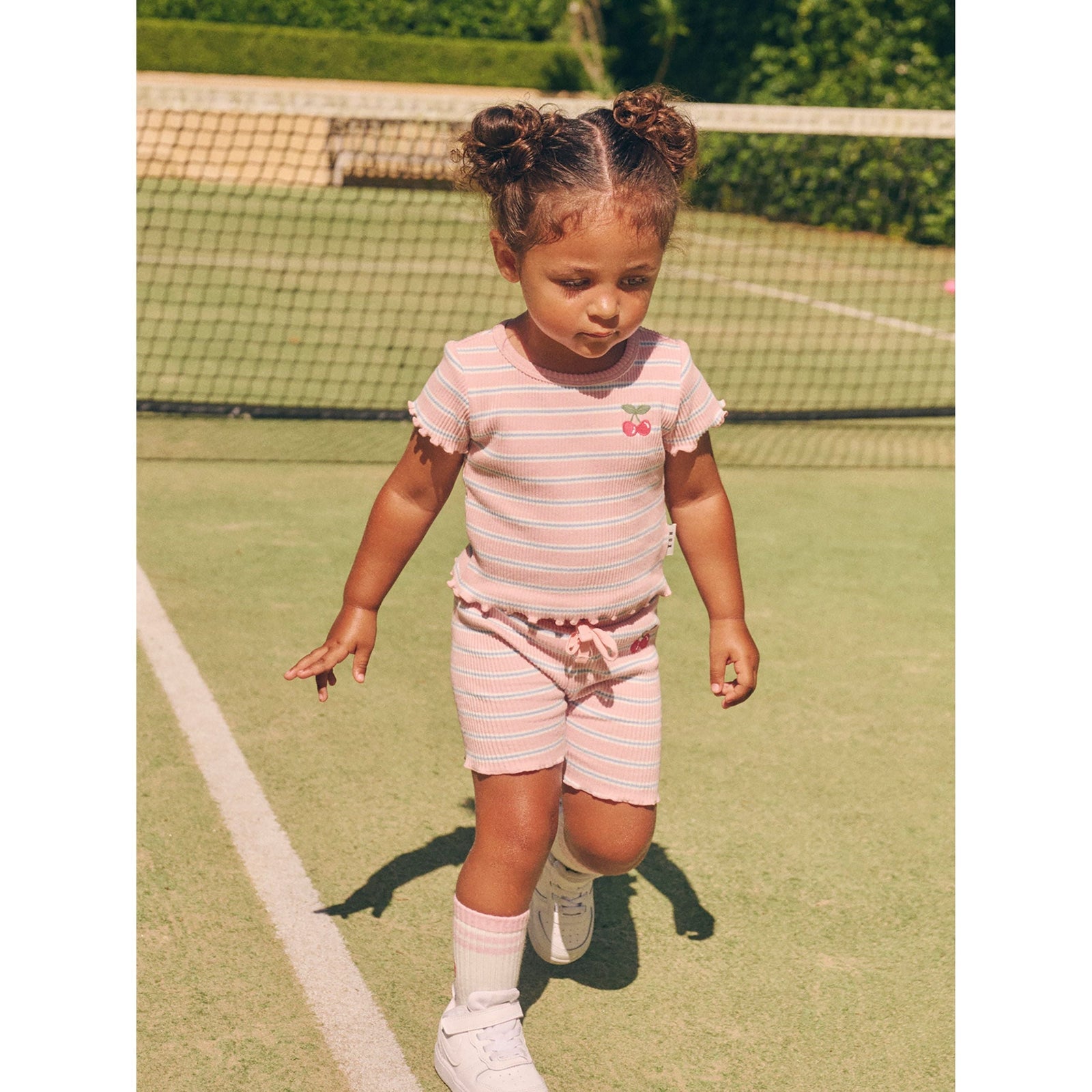 Candy Stripe Rib Short