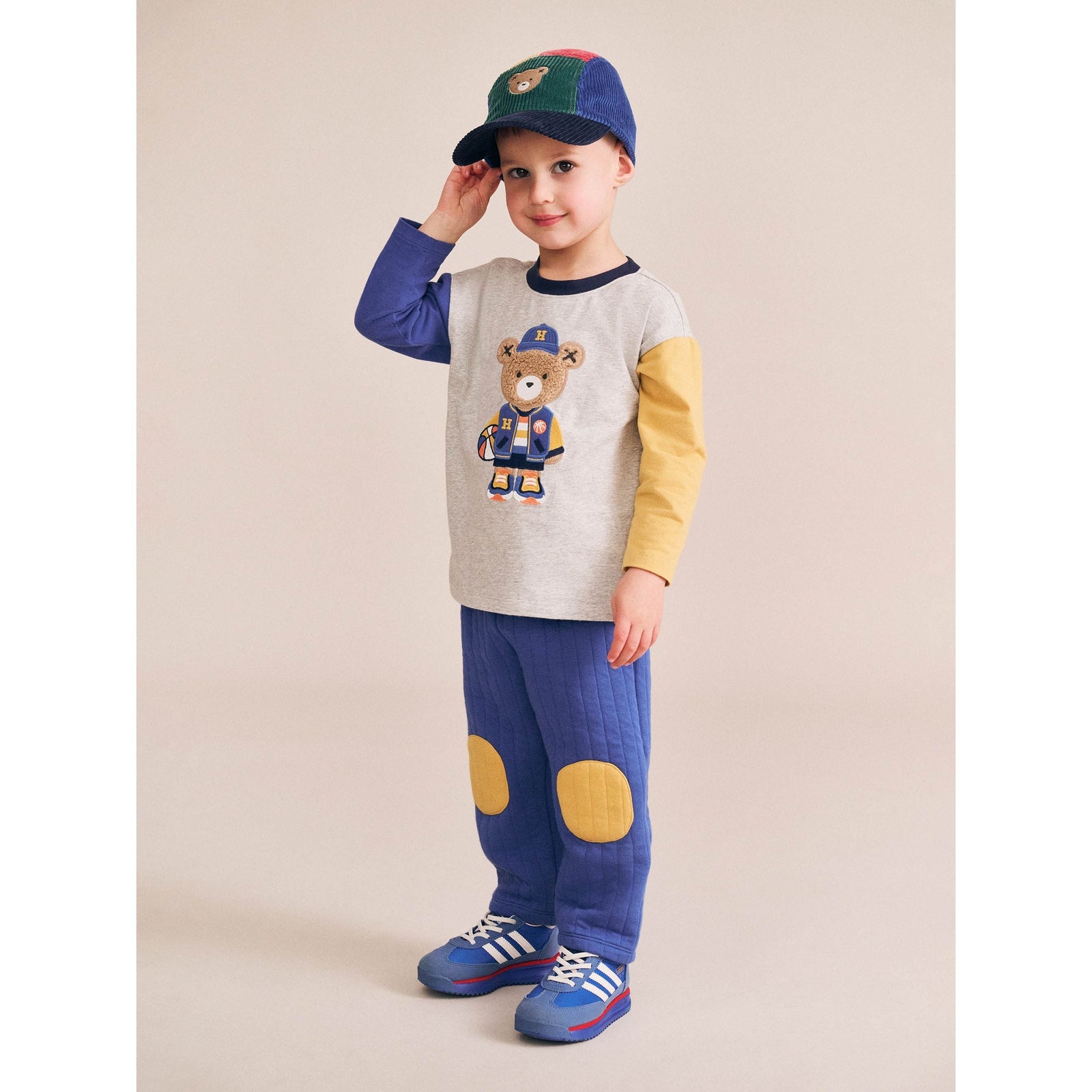 Quilted Knee Patch Trackpant