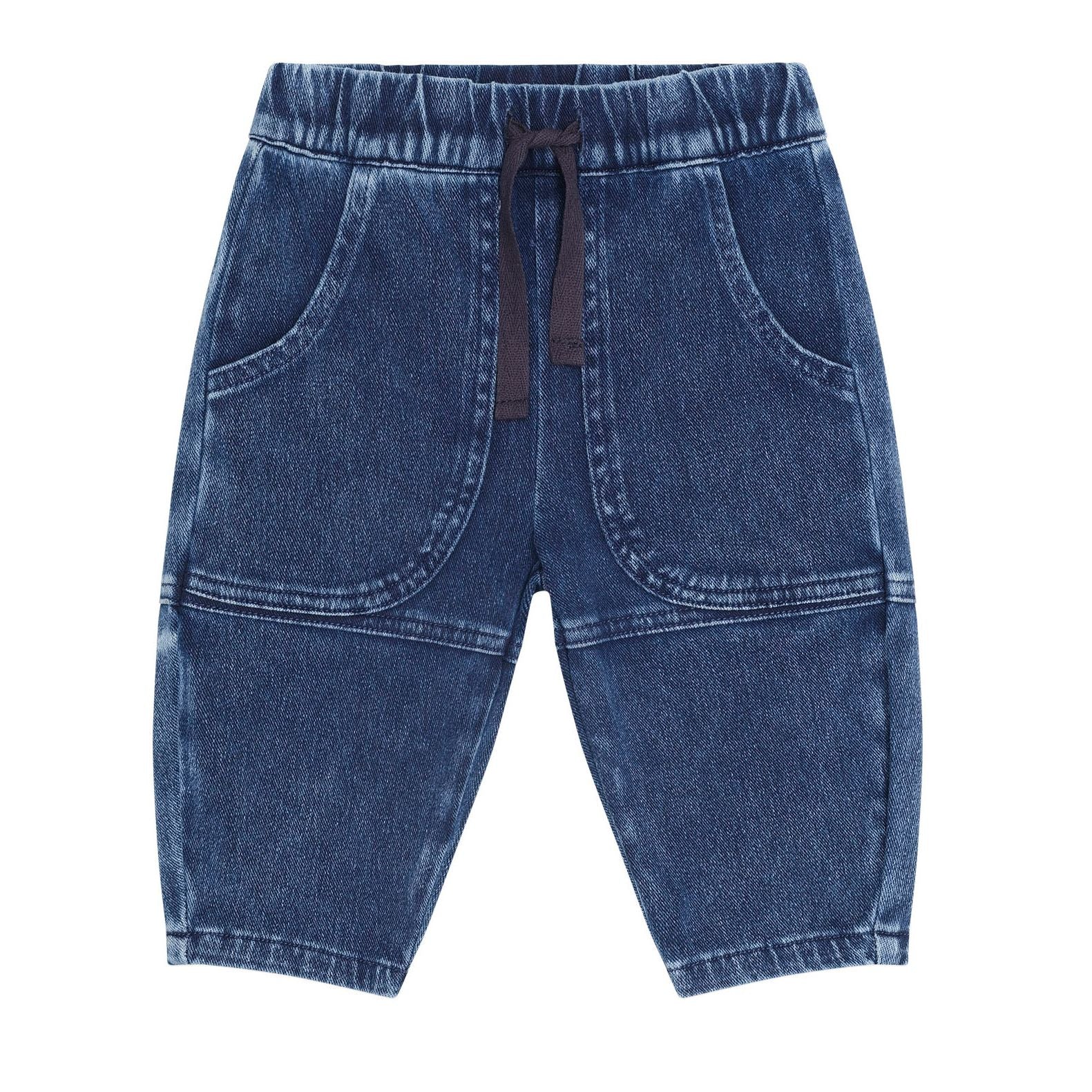 Knit Denim Pocket Pant