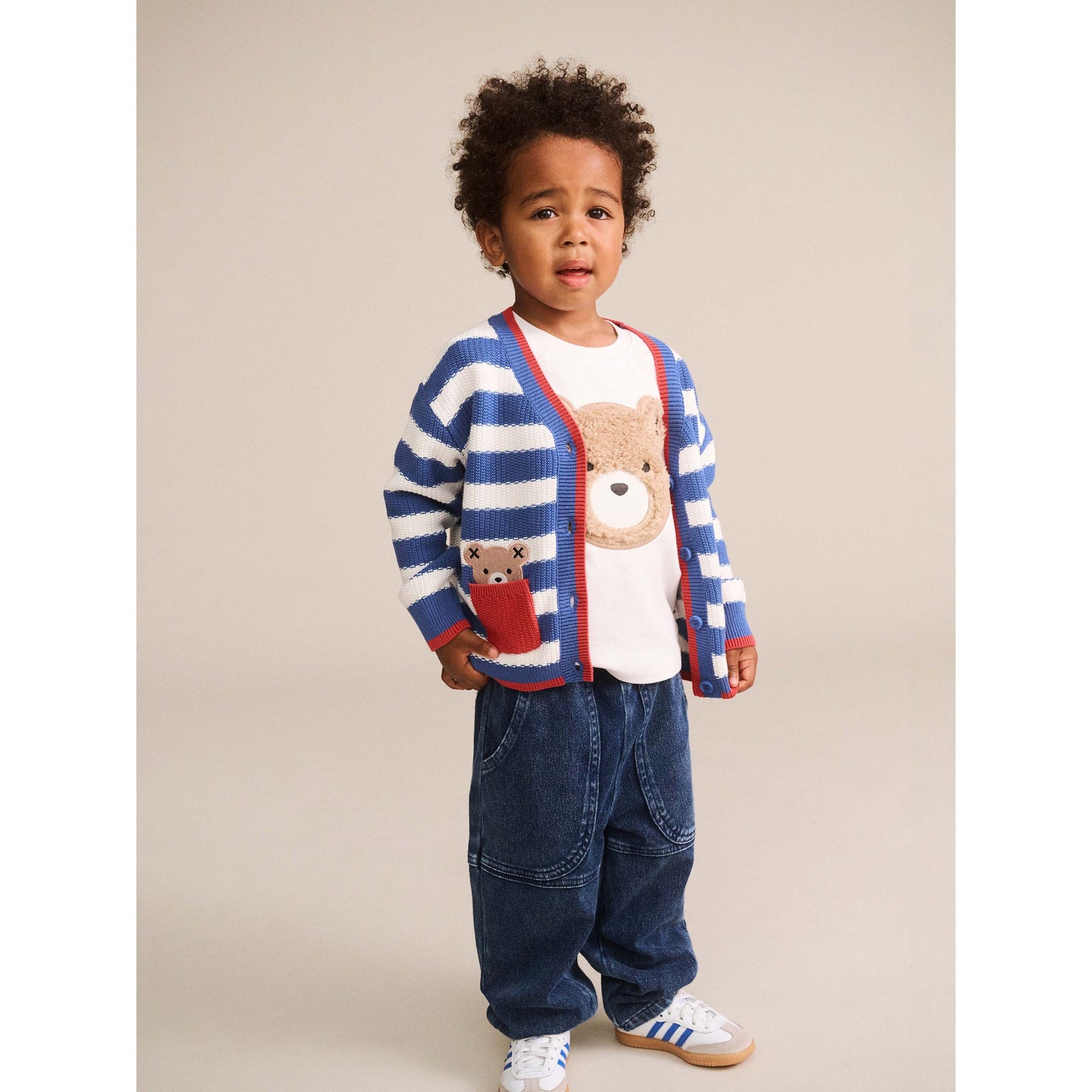 Knit Denim Pocket Pant