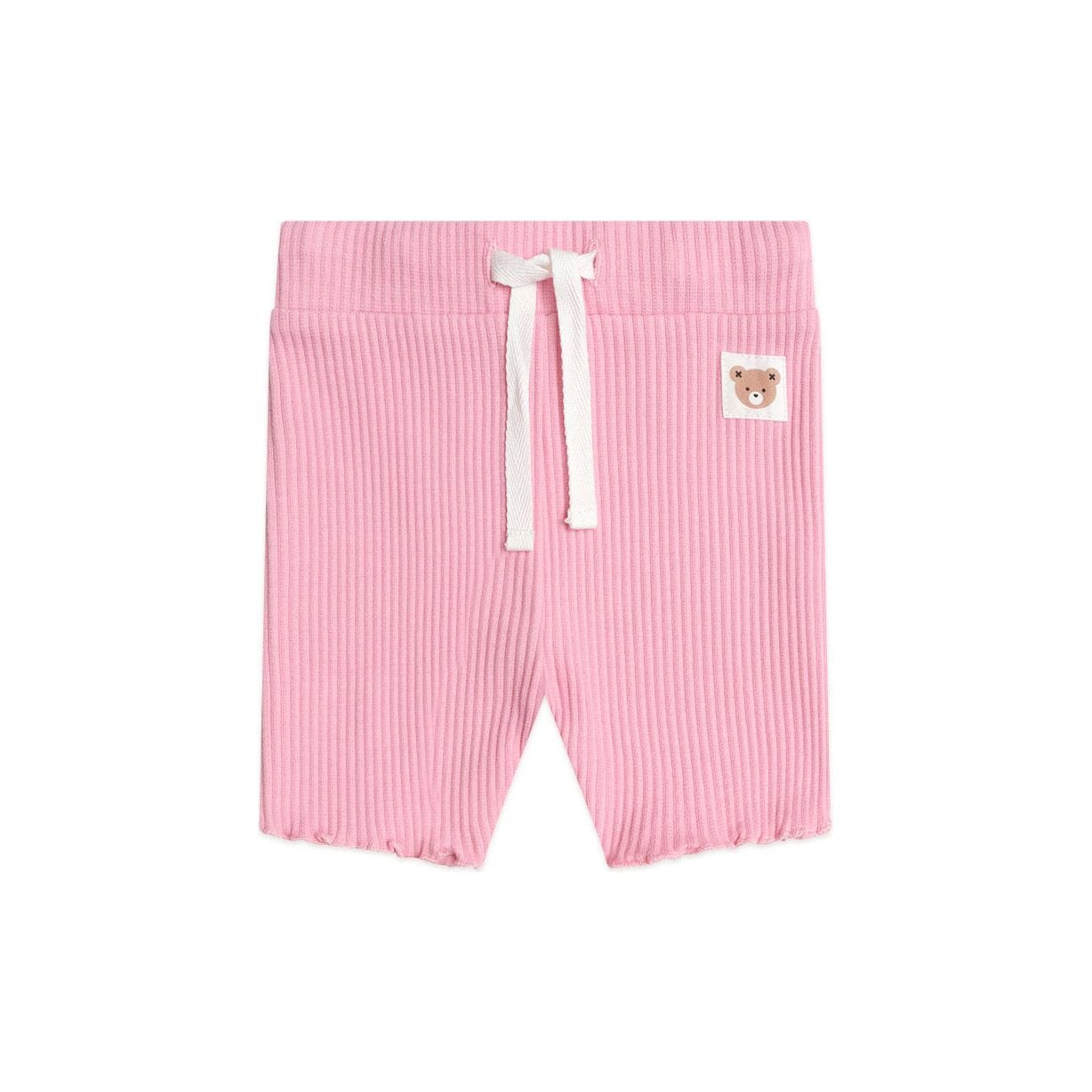 Pink Rib Bike Shortie