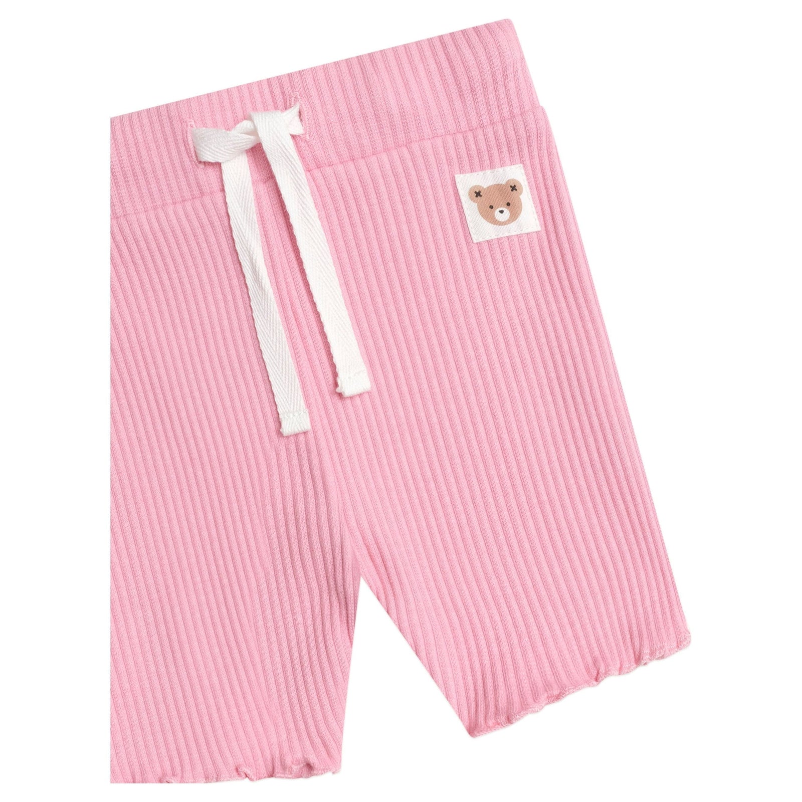 Pink Rib Bike Shortie