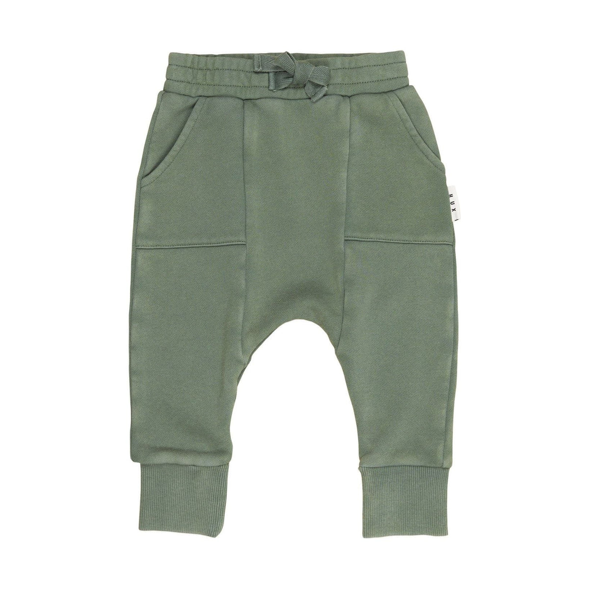 Vintage Green Drop Crotch Pant