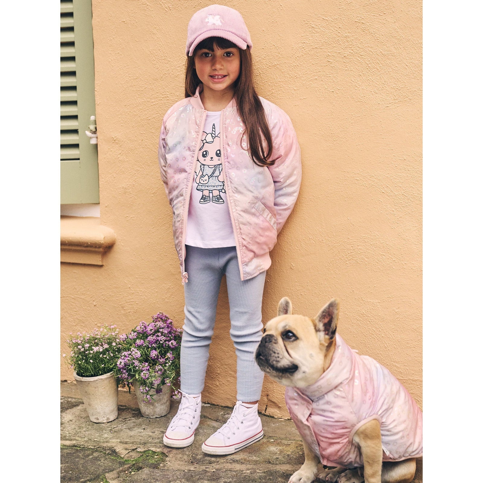 Dusty Blue Rib Legging Dusty Blue