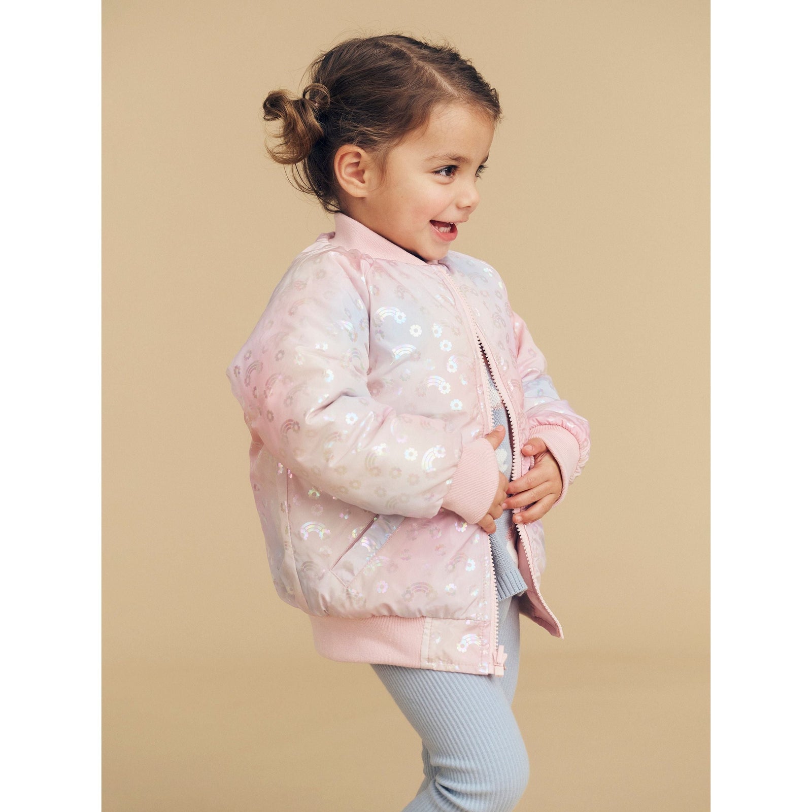 Dusty Blue Rib Legging Dusty Blue