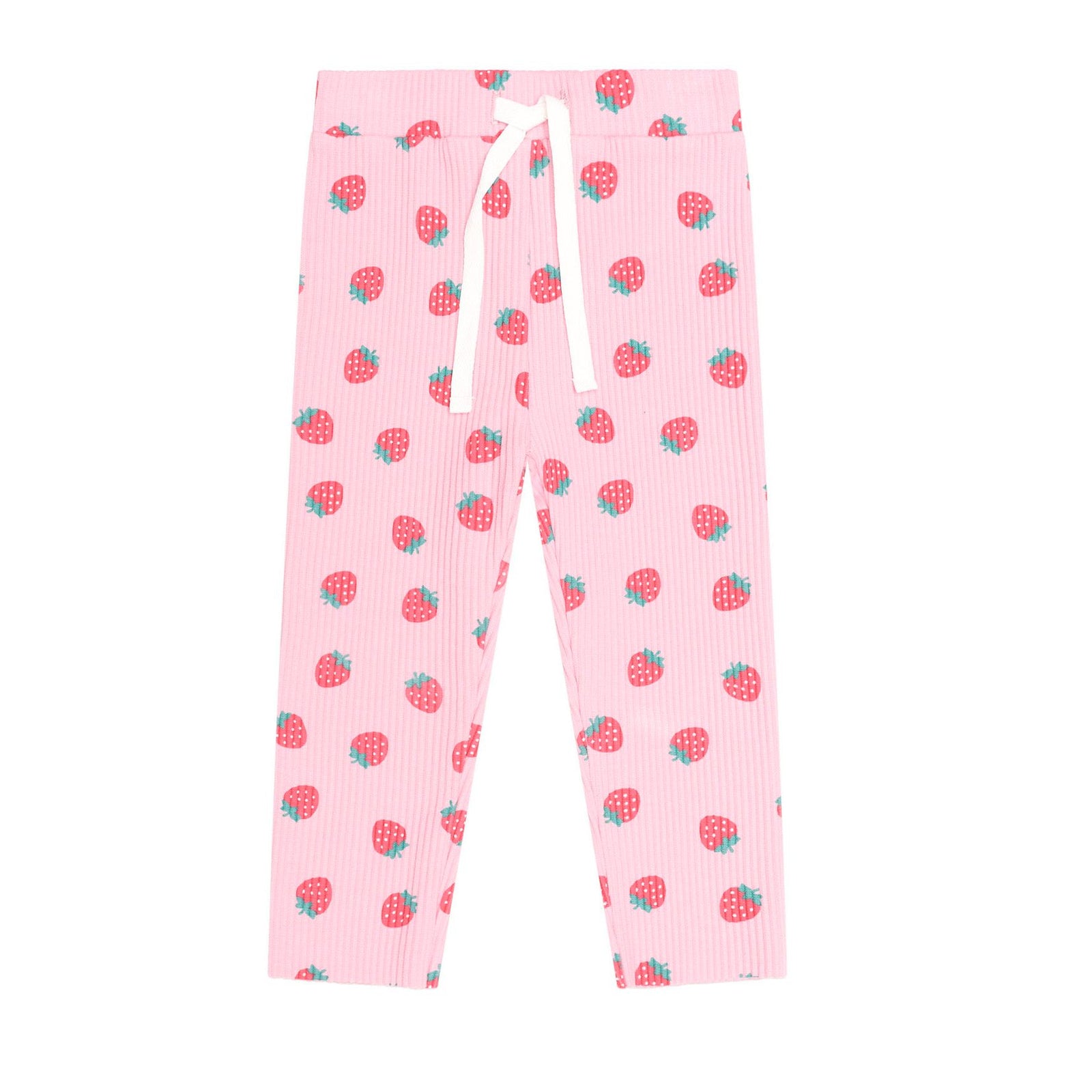 Strawberry Print Rib Legging