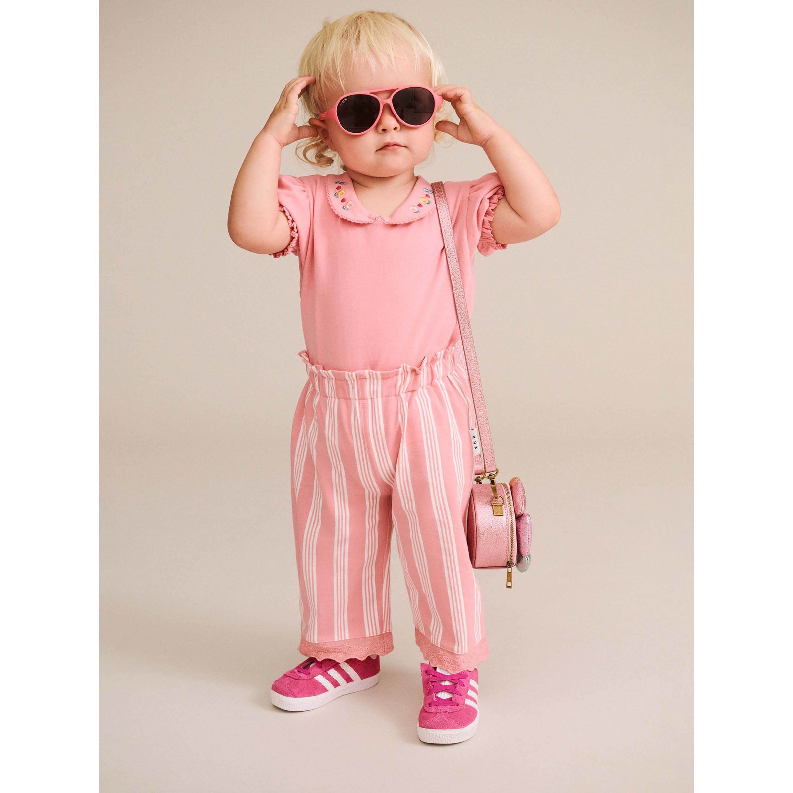 Stripe Paperbag Pant