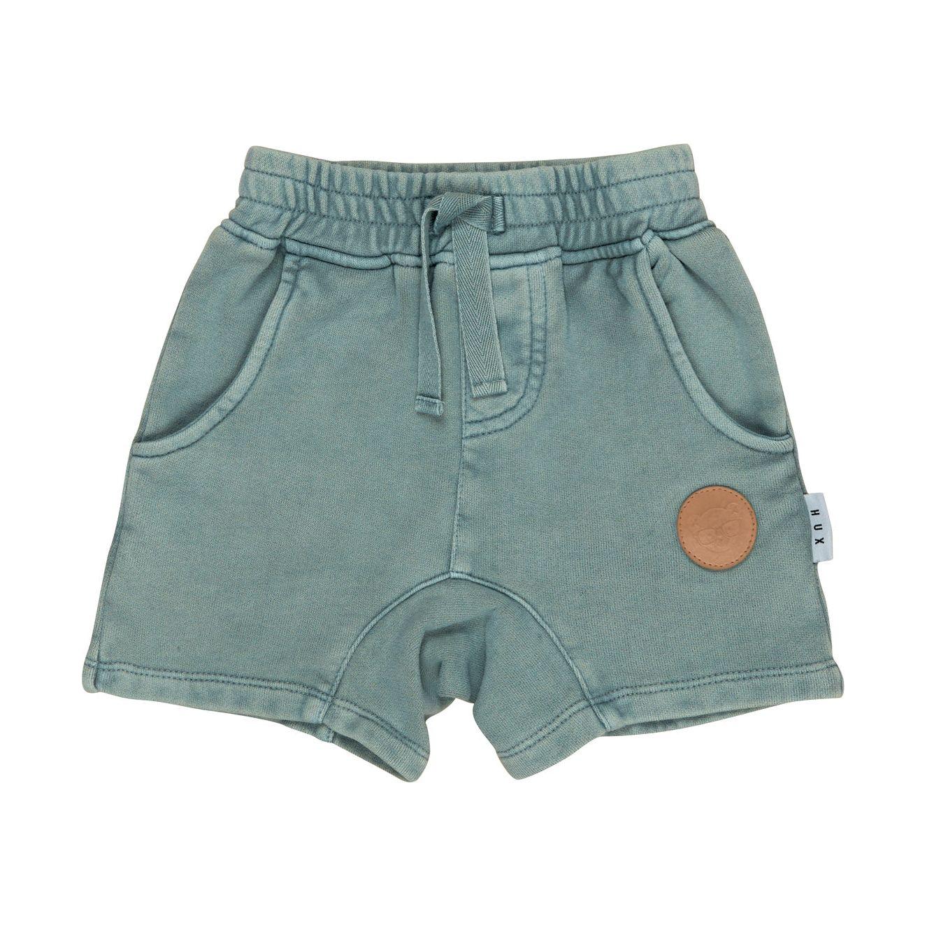 Vintage Slate Slouch Shorts