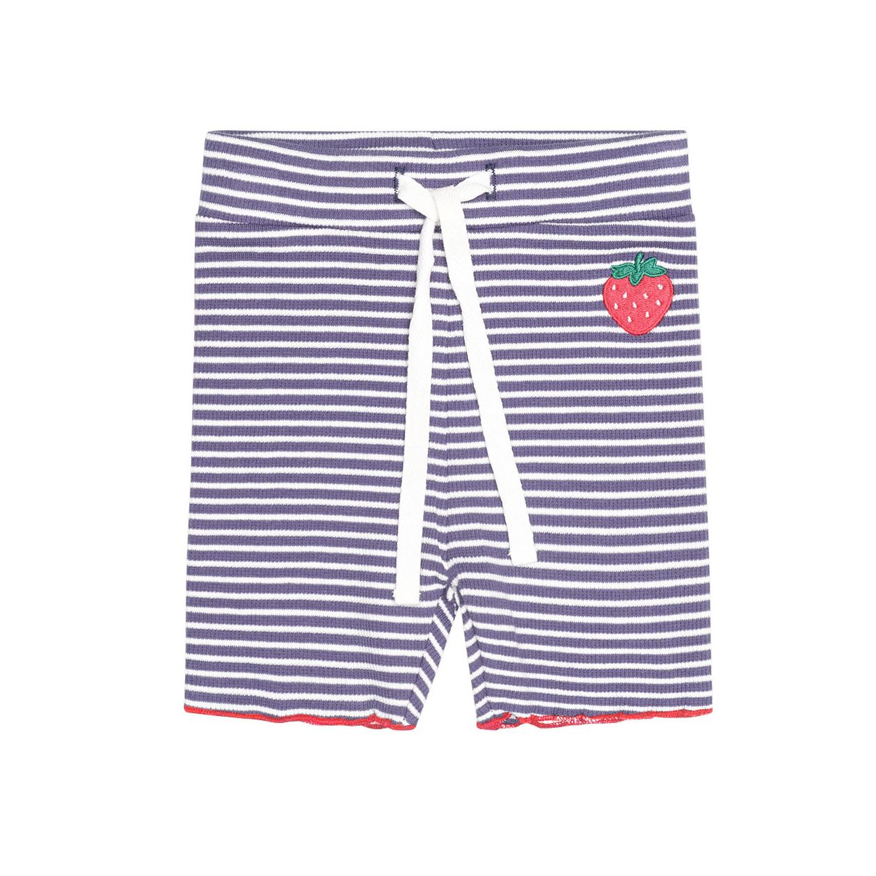 Ink Stripe Rib Bike Short