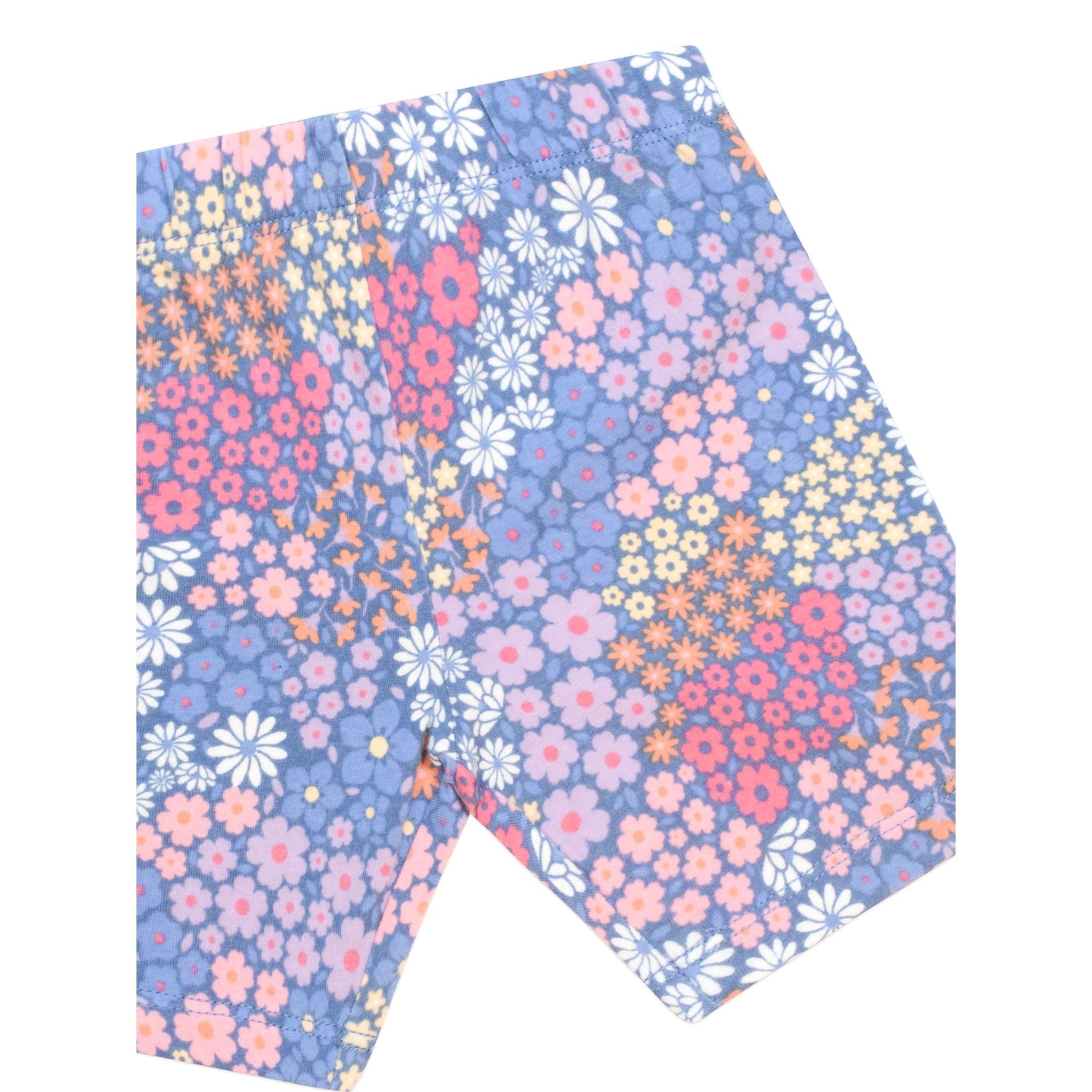 Floral Bloom Bike Shorts