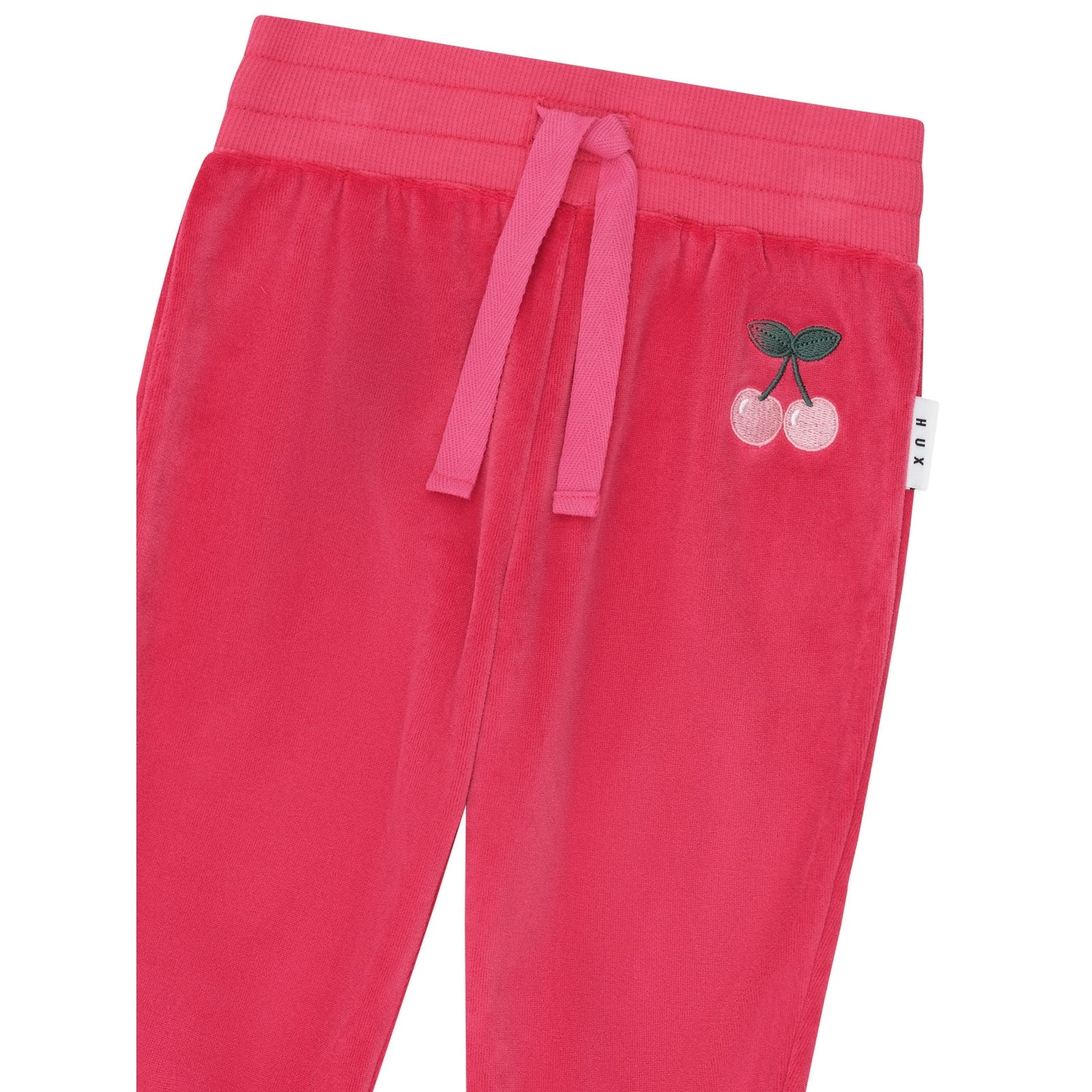 Very Cherry Velour Trackpant