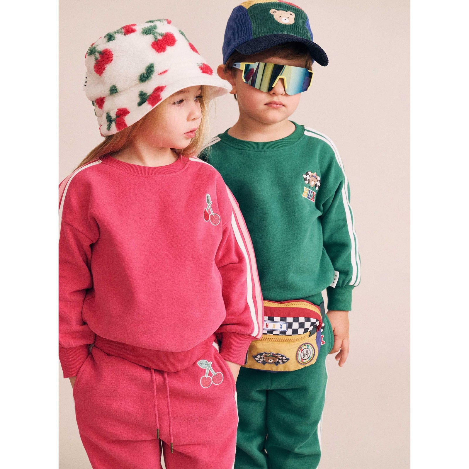 Cherry Racer Stripe Trackpant
