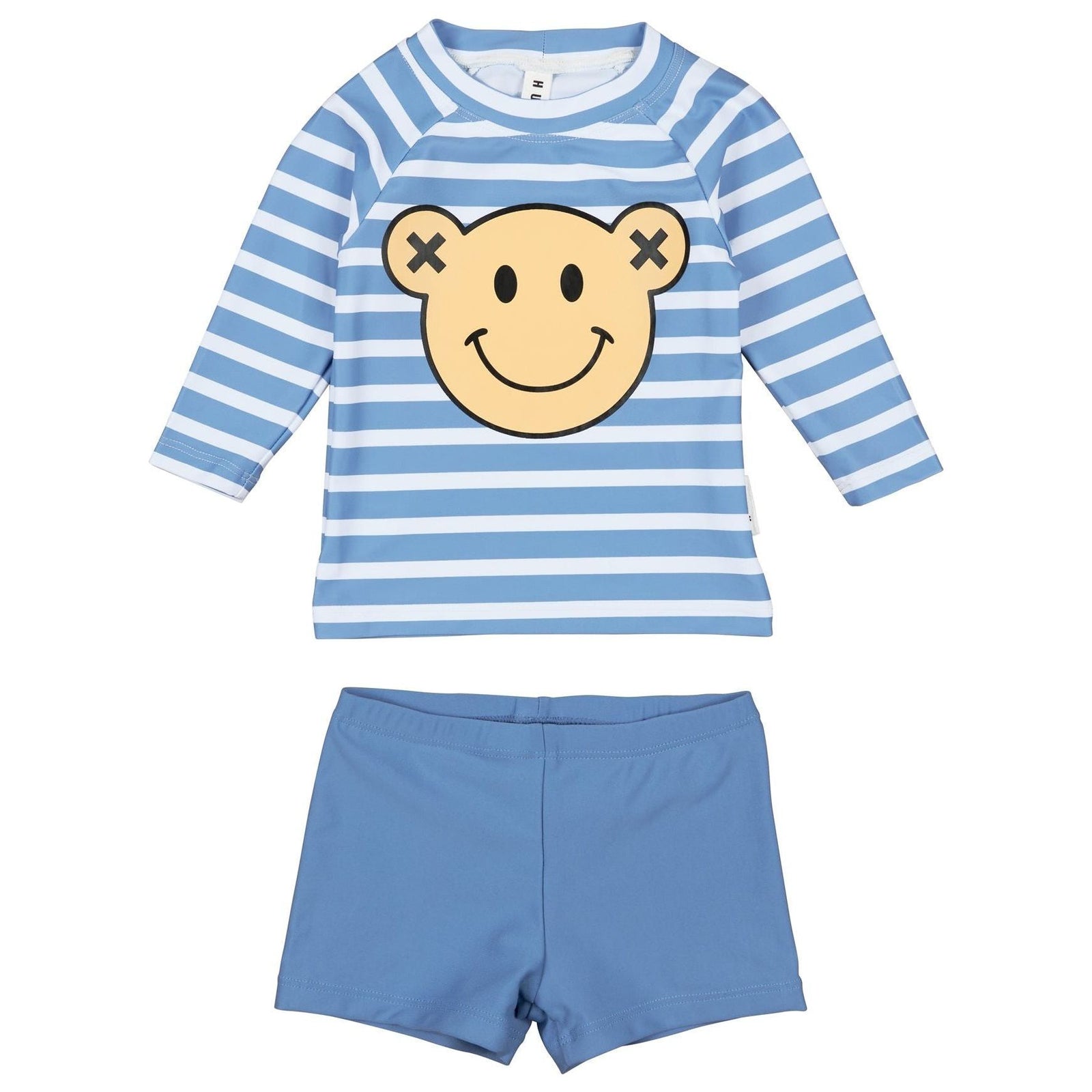 Smile Bear Stripe Swim Set