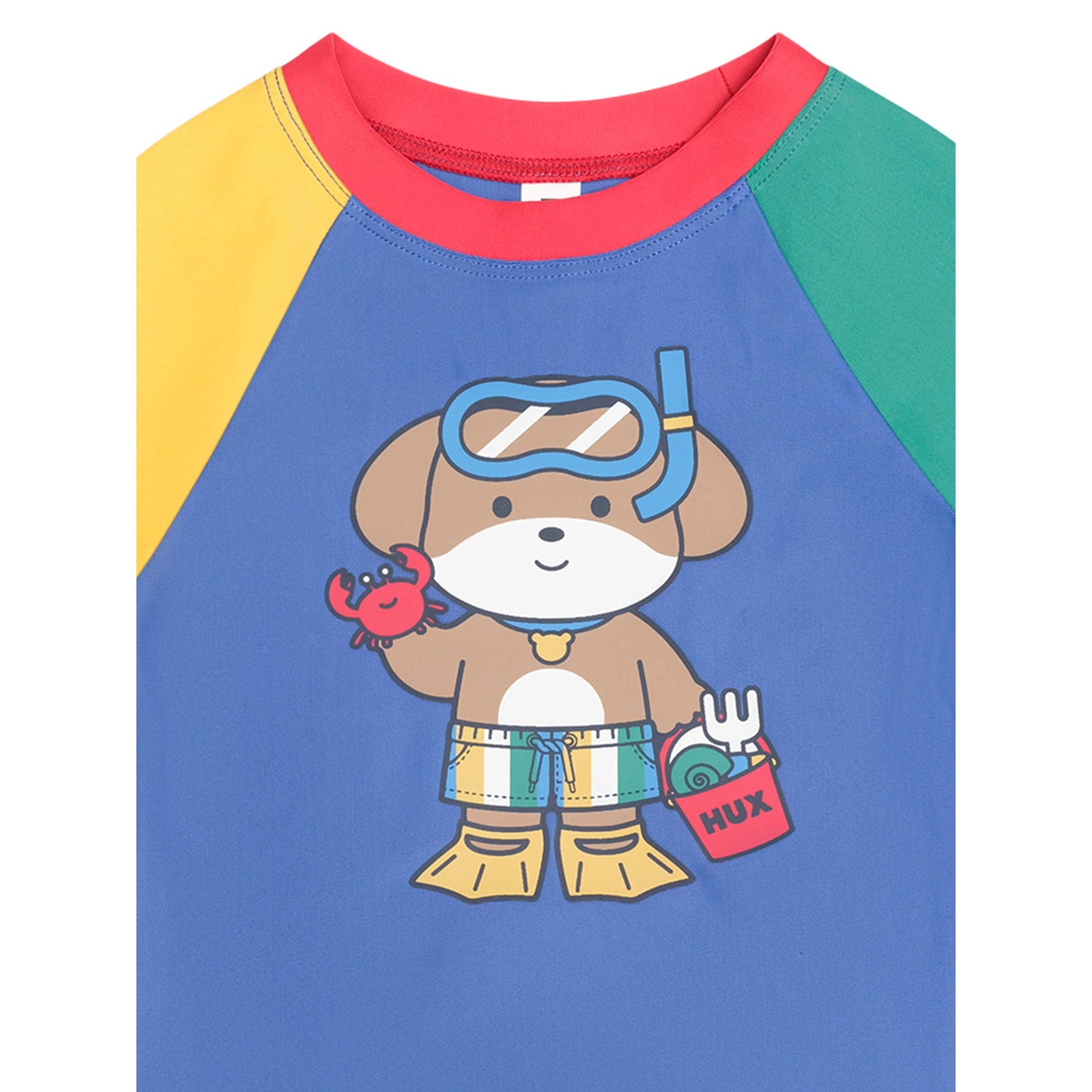 Beach Puppy Colour Block Rashie
