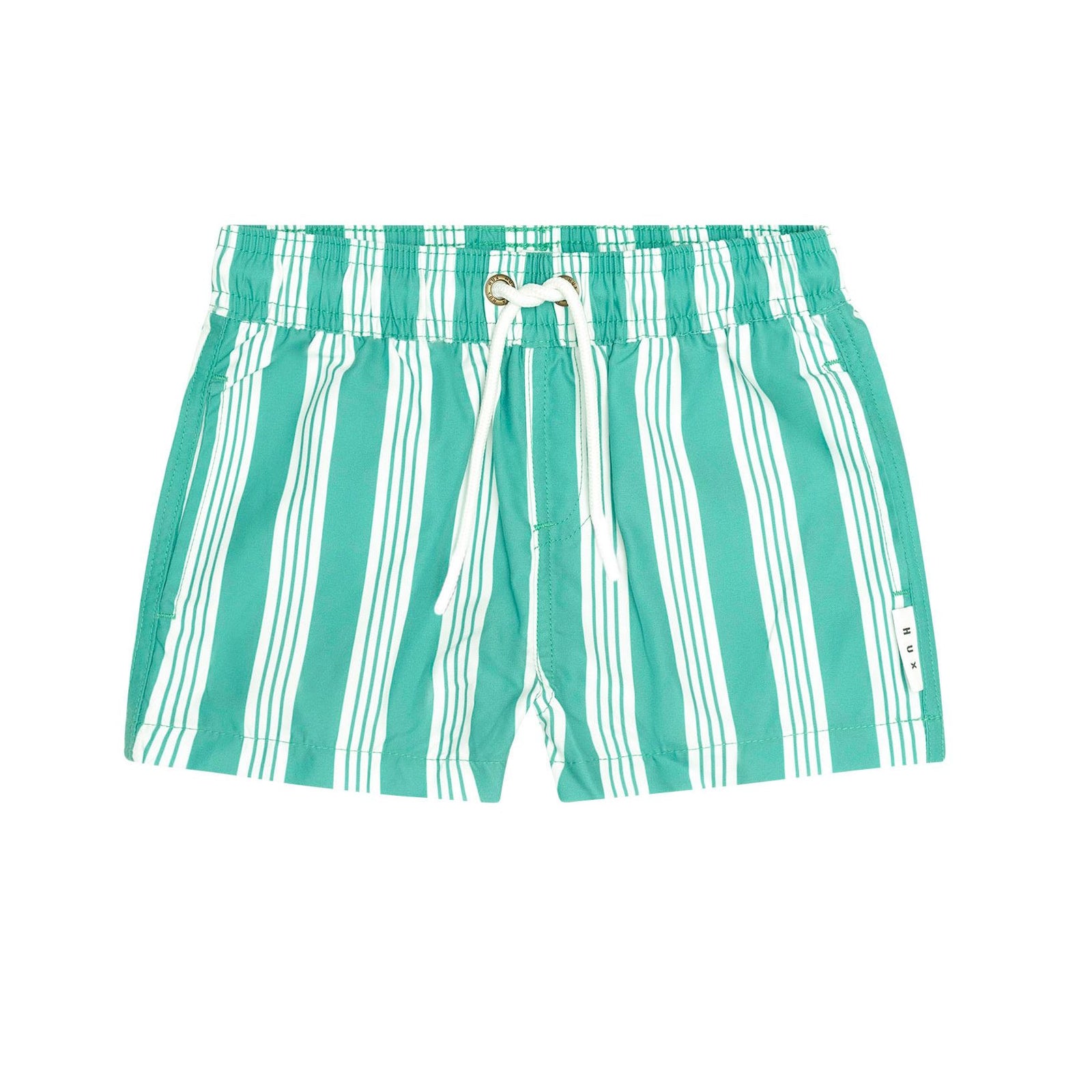 Vintage Green Stripe Boardshort