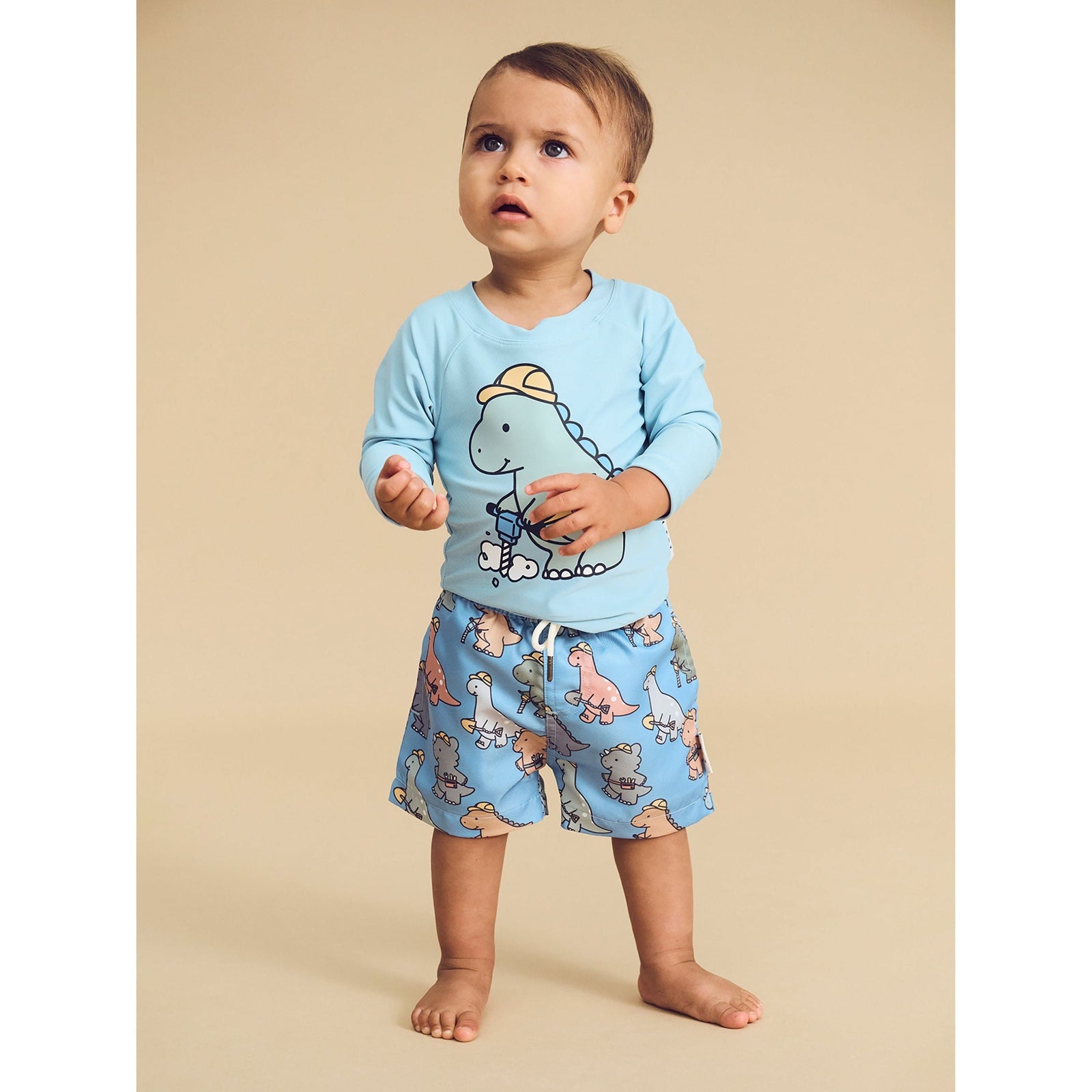 Construction Dinos Swim Short