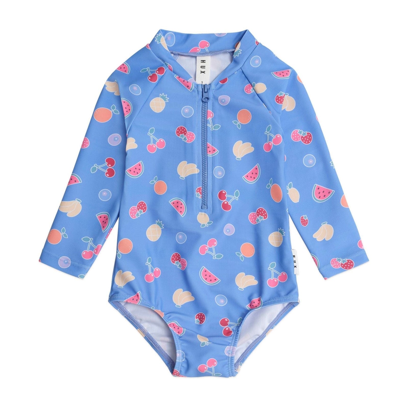 Fruit Emoji Zip Swimsuit