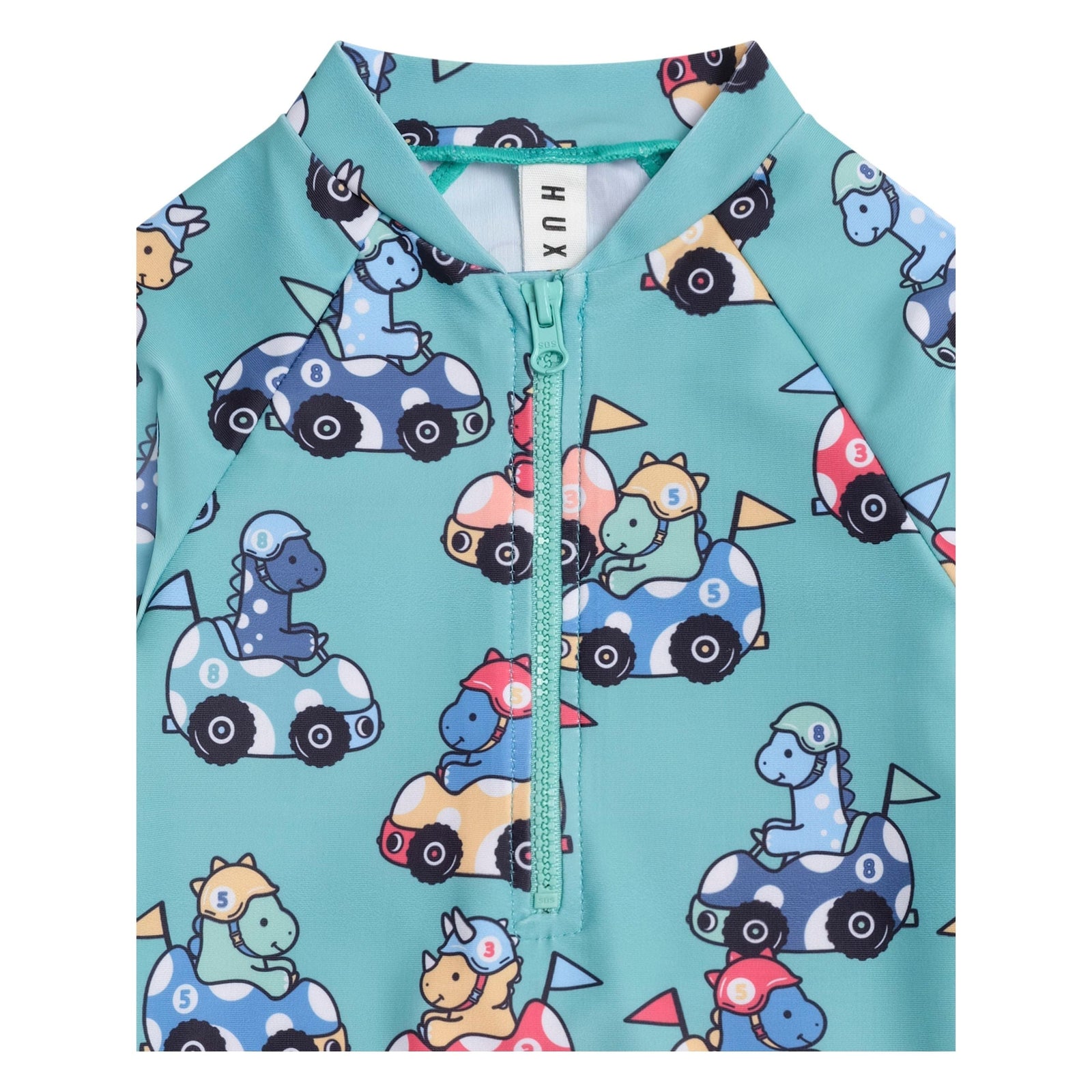 Racer Dino Swimsuit Shortie
