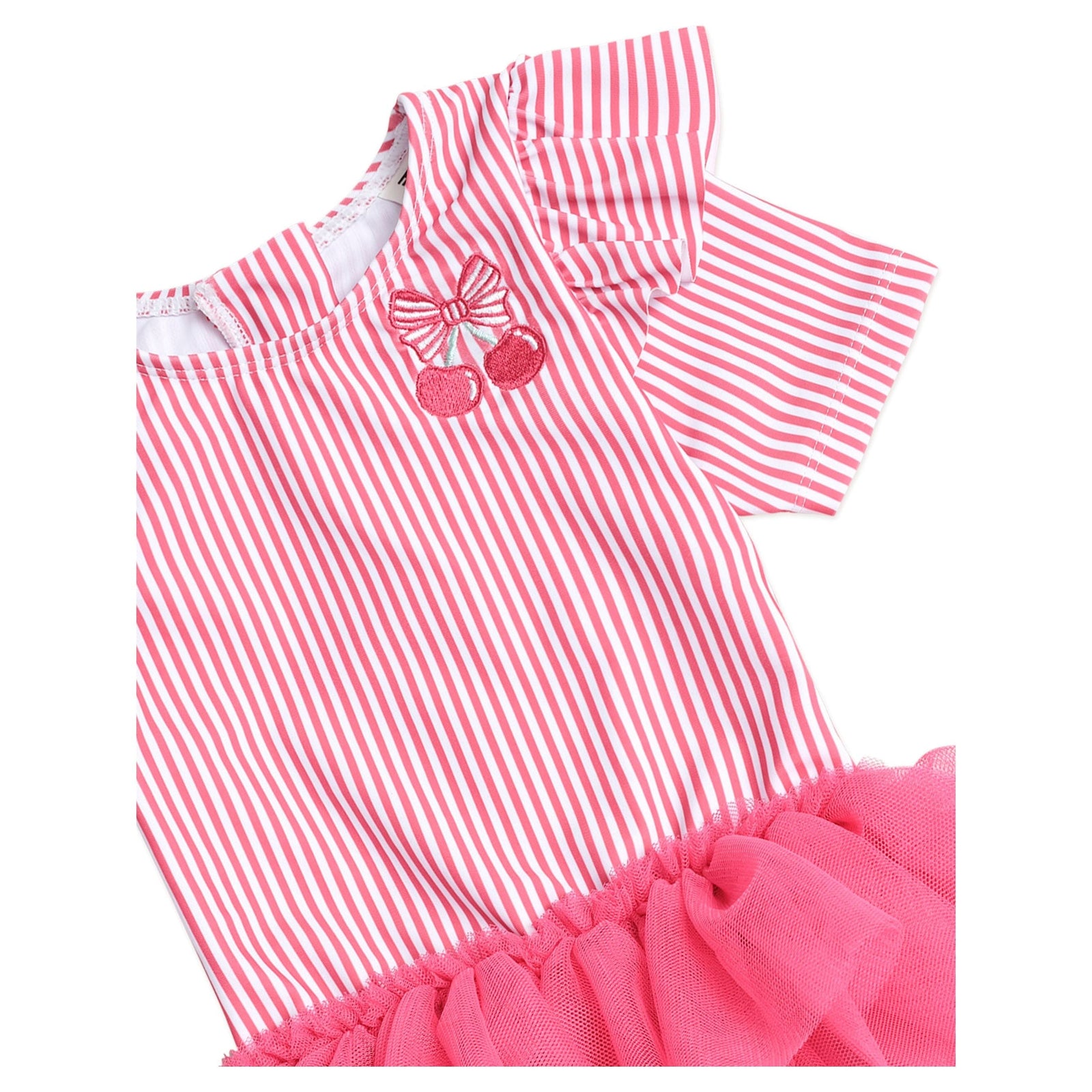 Ballerina Swimsuit Cherry Pie Stripe