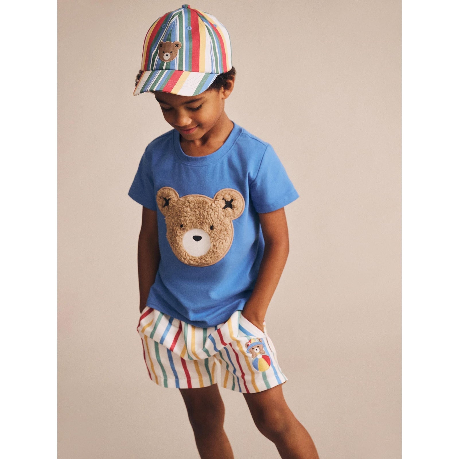 Huxbear Stripey Swim Shorts