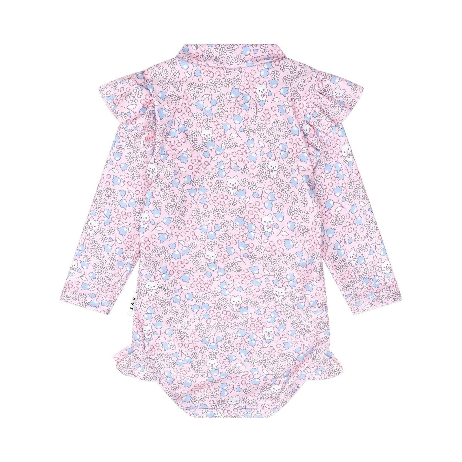 Bluebell Floral Zip Swimsuit