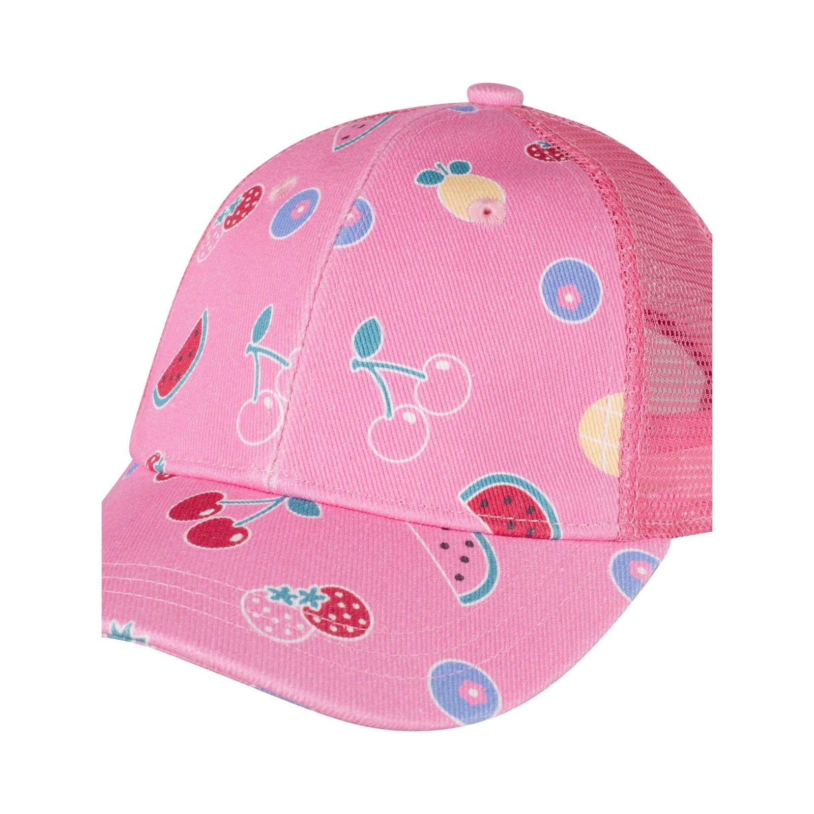 Pink Fruit Emoji Cap
