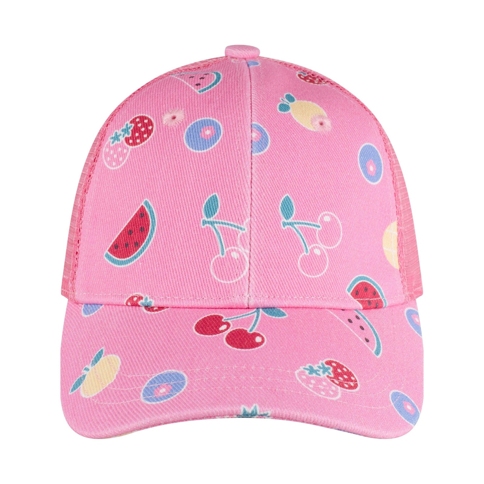 Pink Fruit Emoji Cap