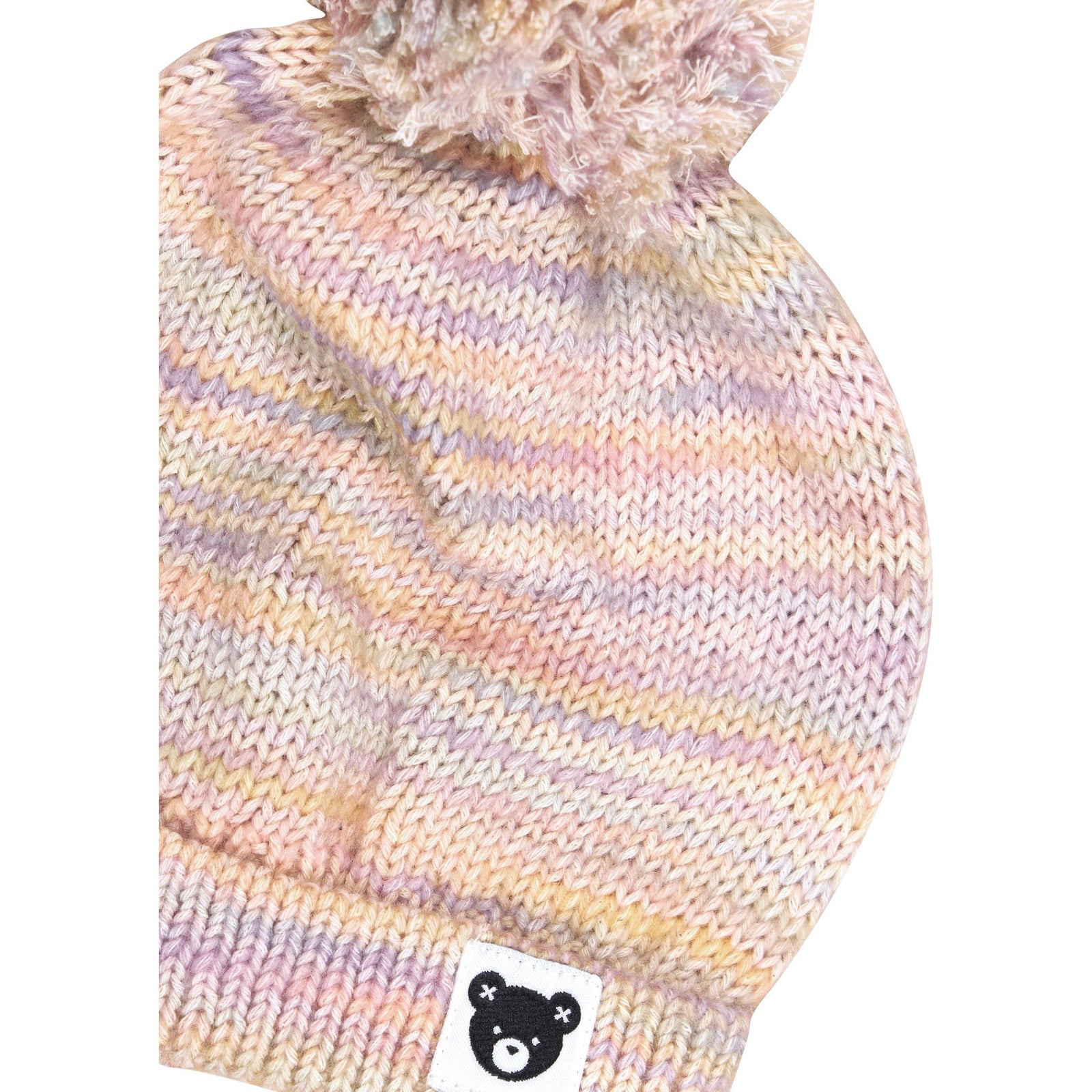 Rainbow Knit Beanie