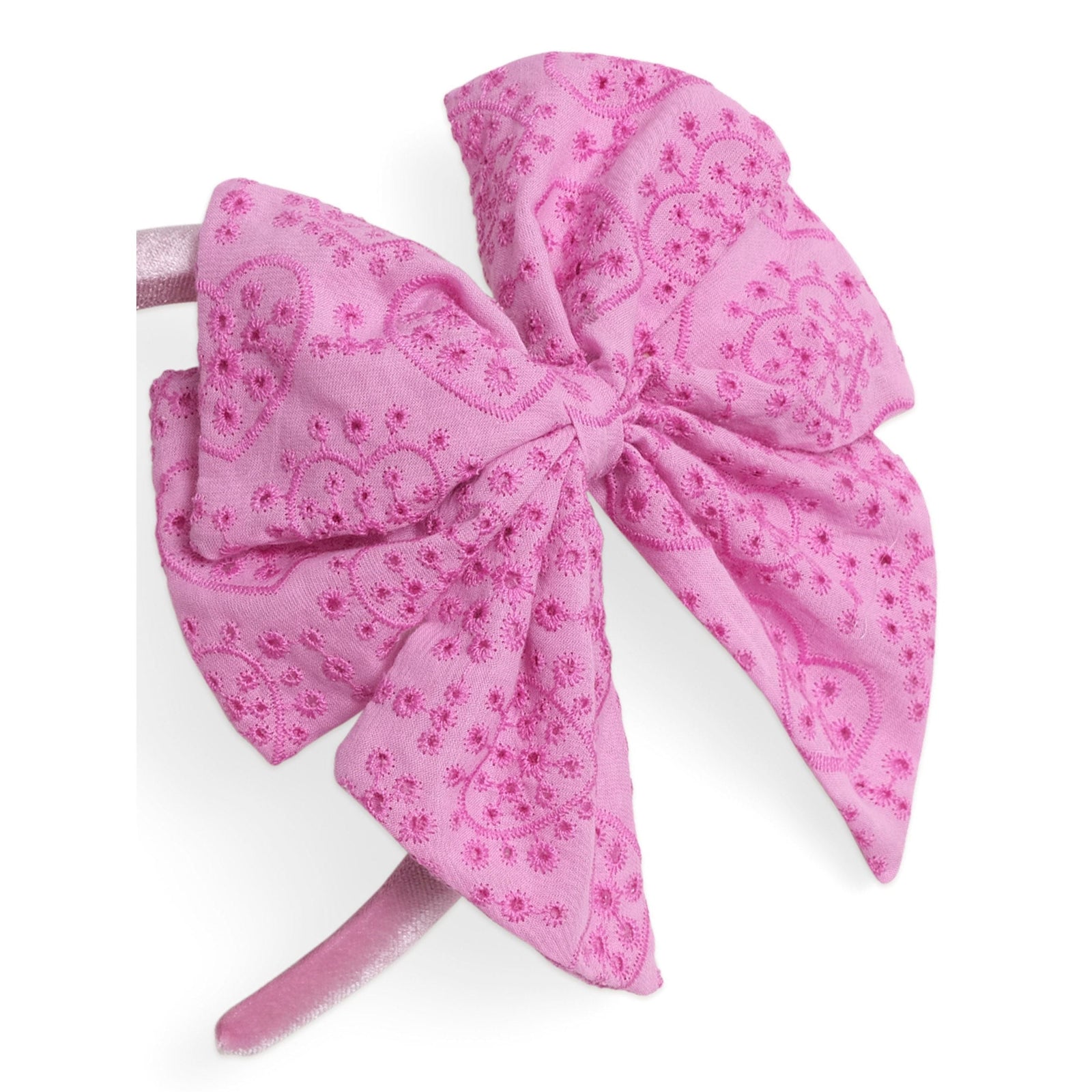Pussybow Broderie Headband