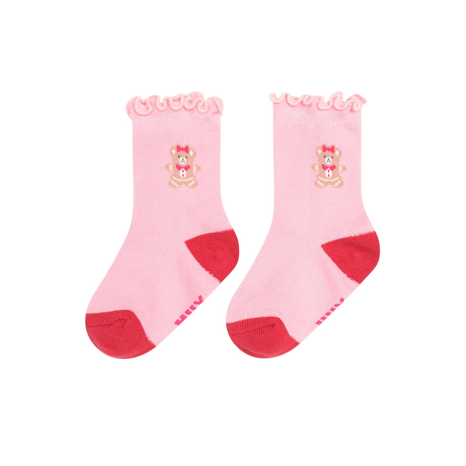 2PK Festive Frill Socks