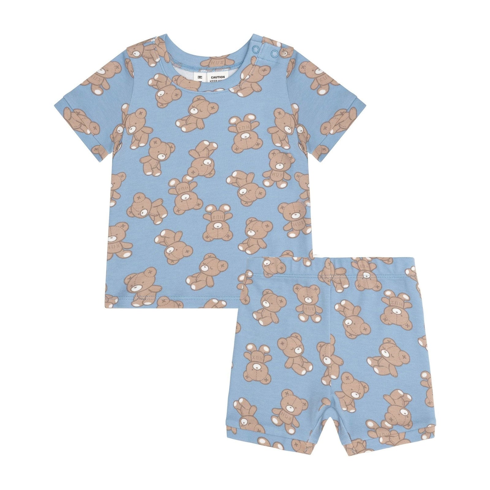 Teddy Hux Pj Set Cornflower