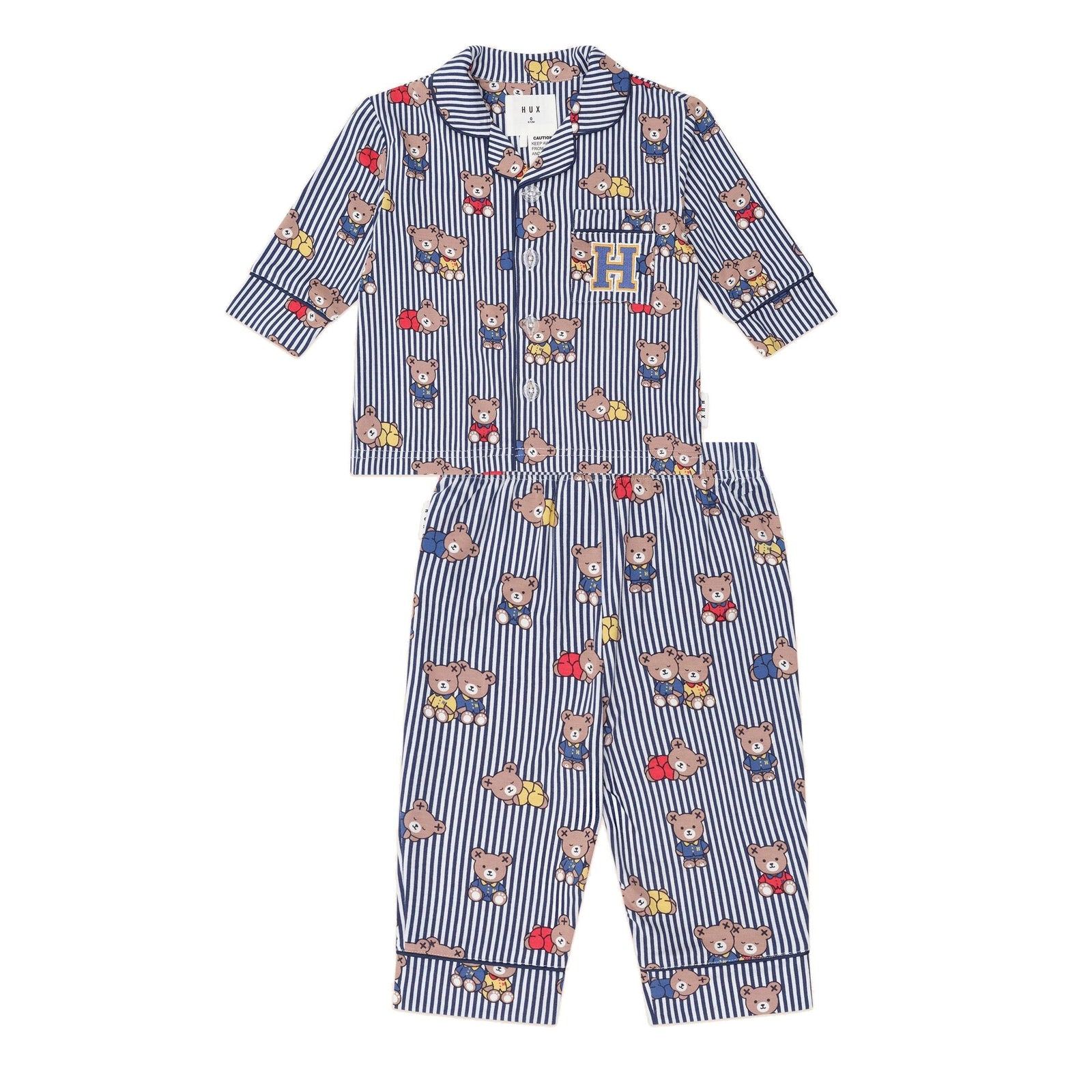Sleepy Hux Stripe Pj Set