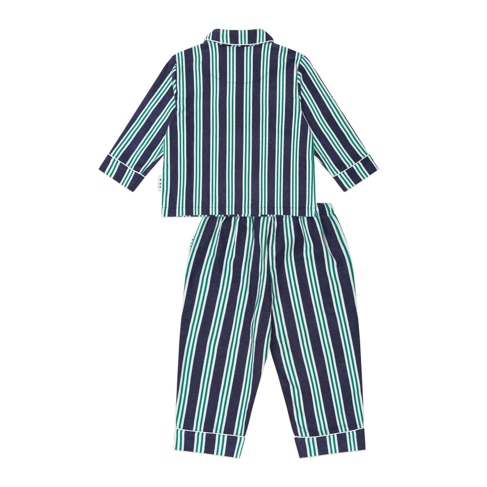 Classic Stripe Flannel Pj Set
