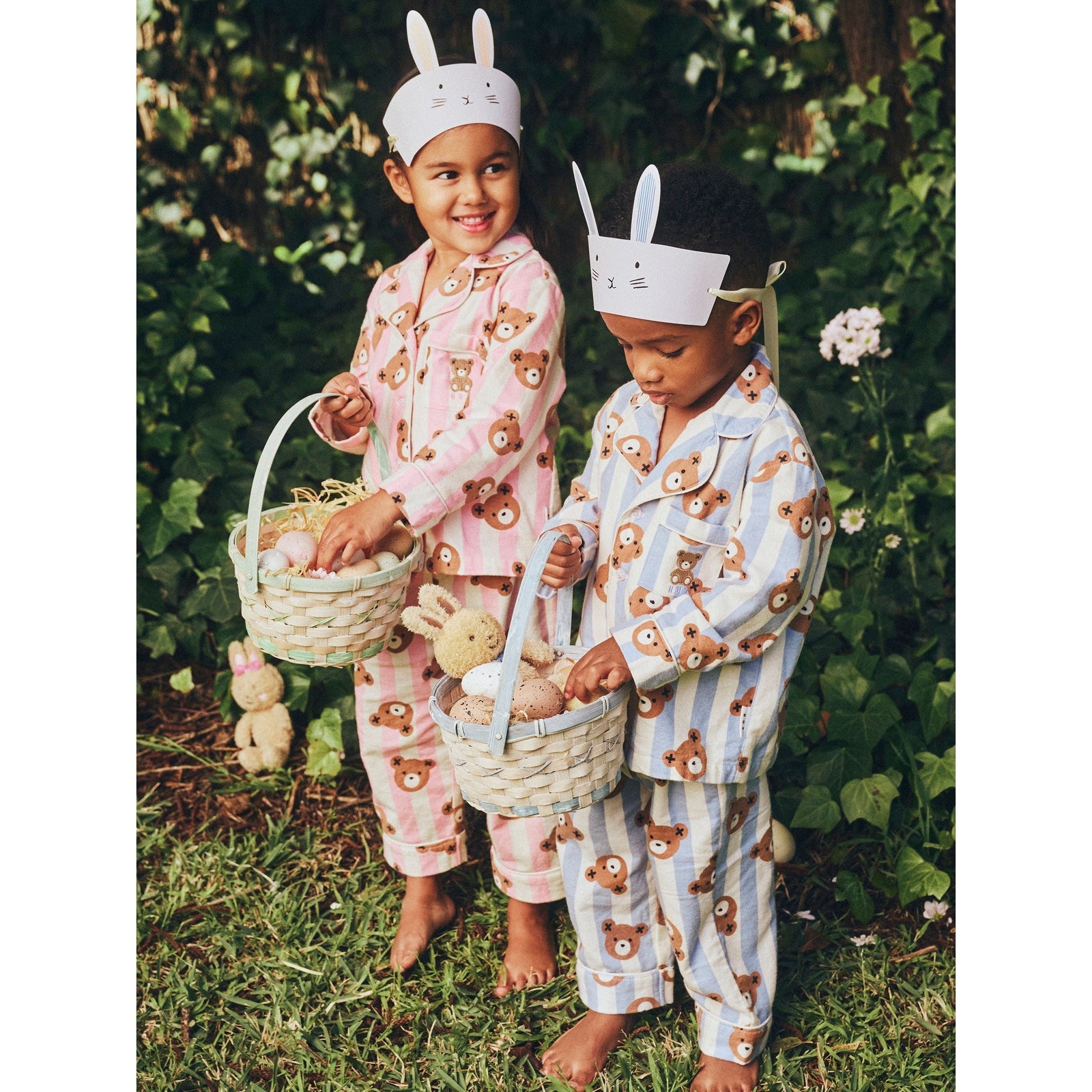 Dream Blue Classic Hux Stripe Sleep Set