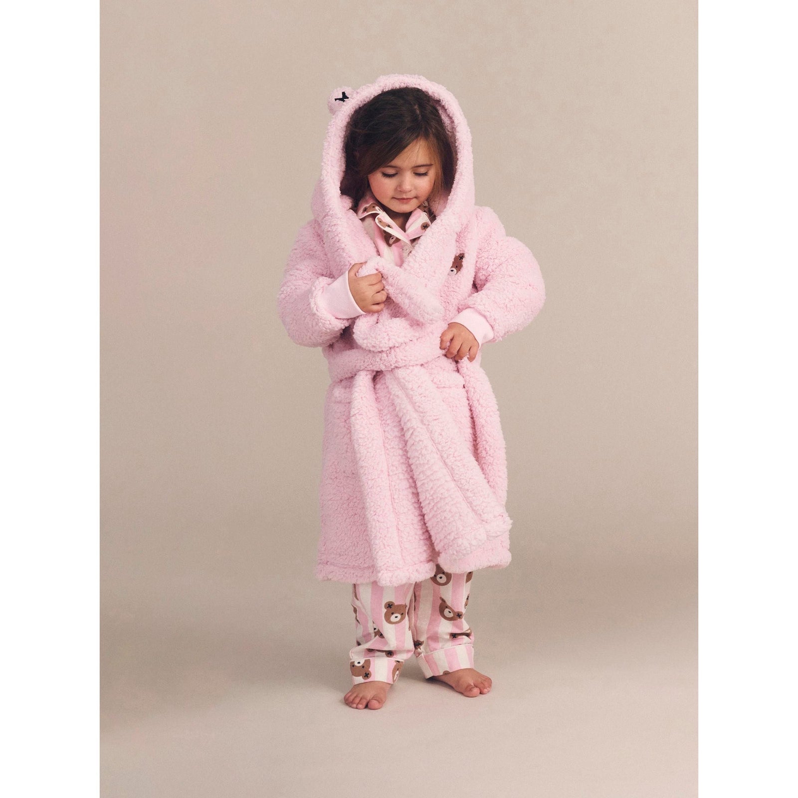 Rose Classic Hux Stripe Sleep Set