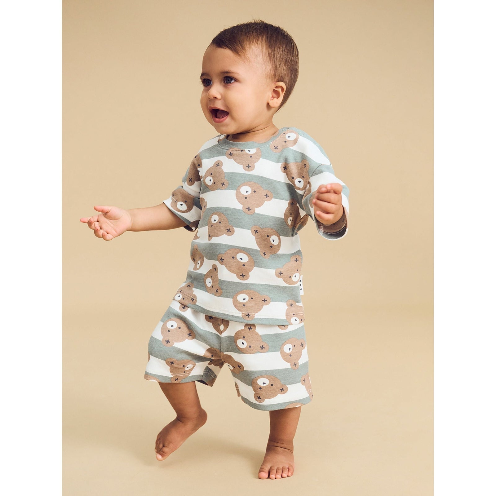 Huxbear Stripe Xmas Pj Set