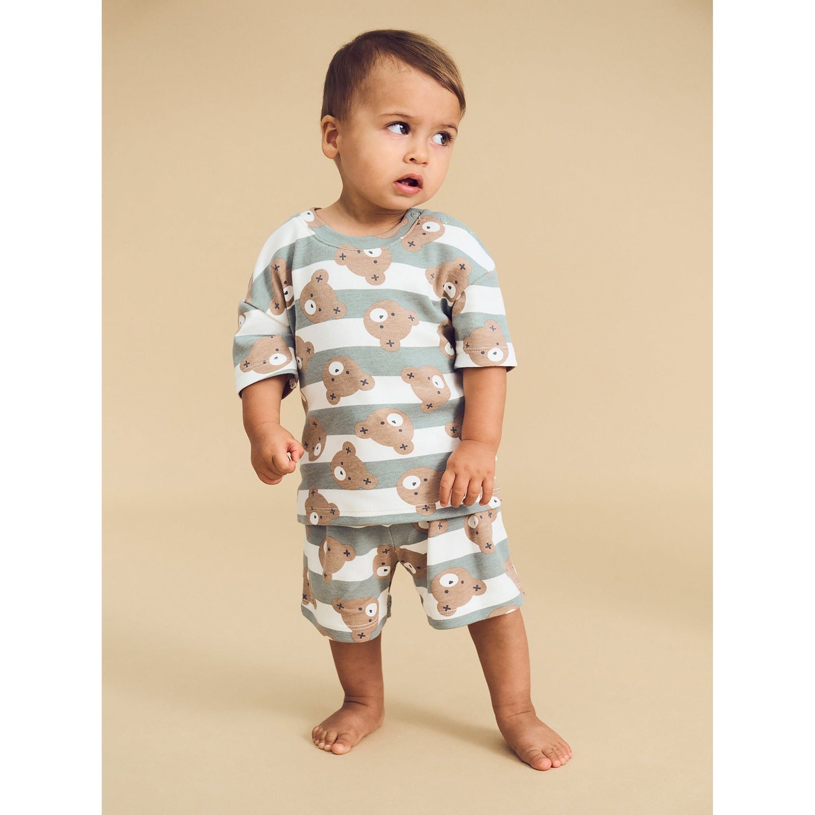 Huxbear Stripe Xmas Pj Set