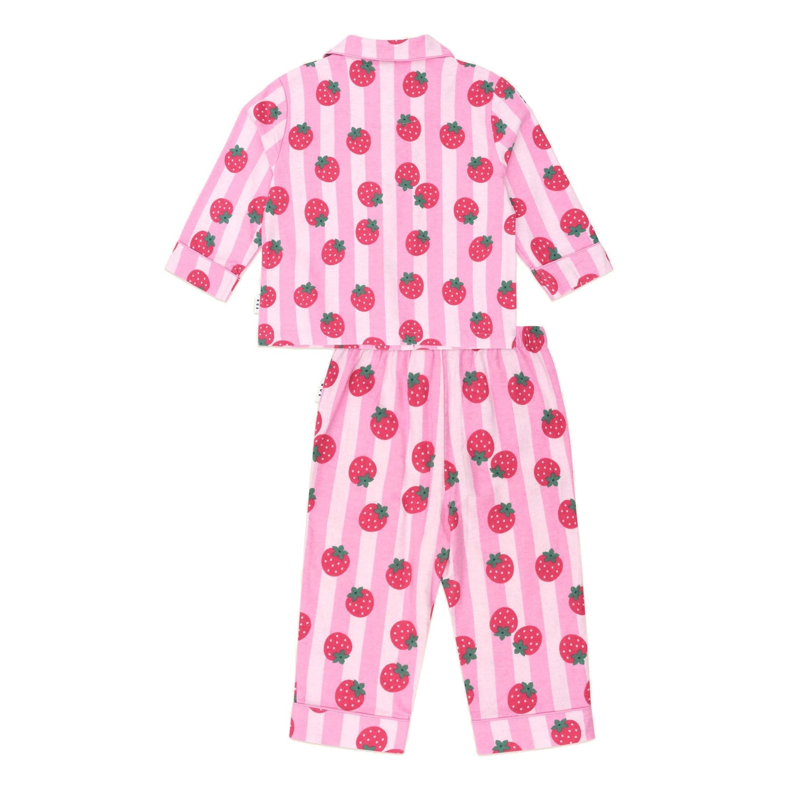 Strawberry Fields Forever Stripe Flannel Pj