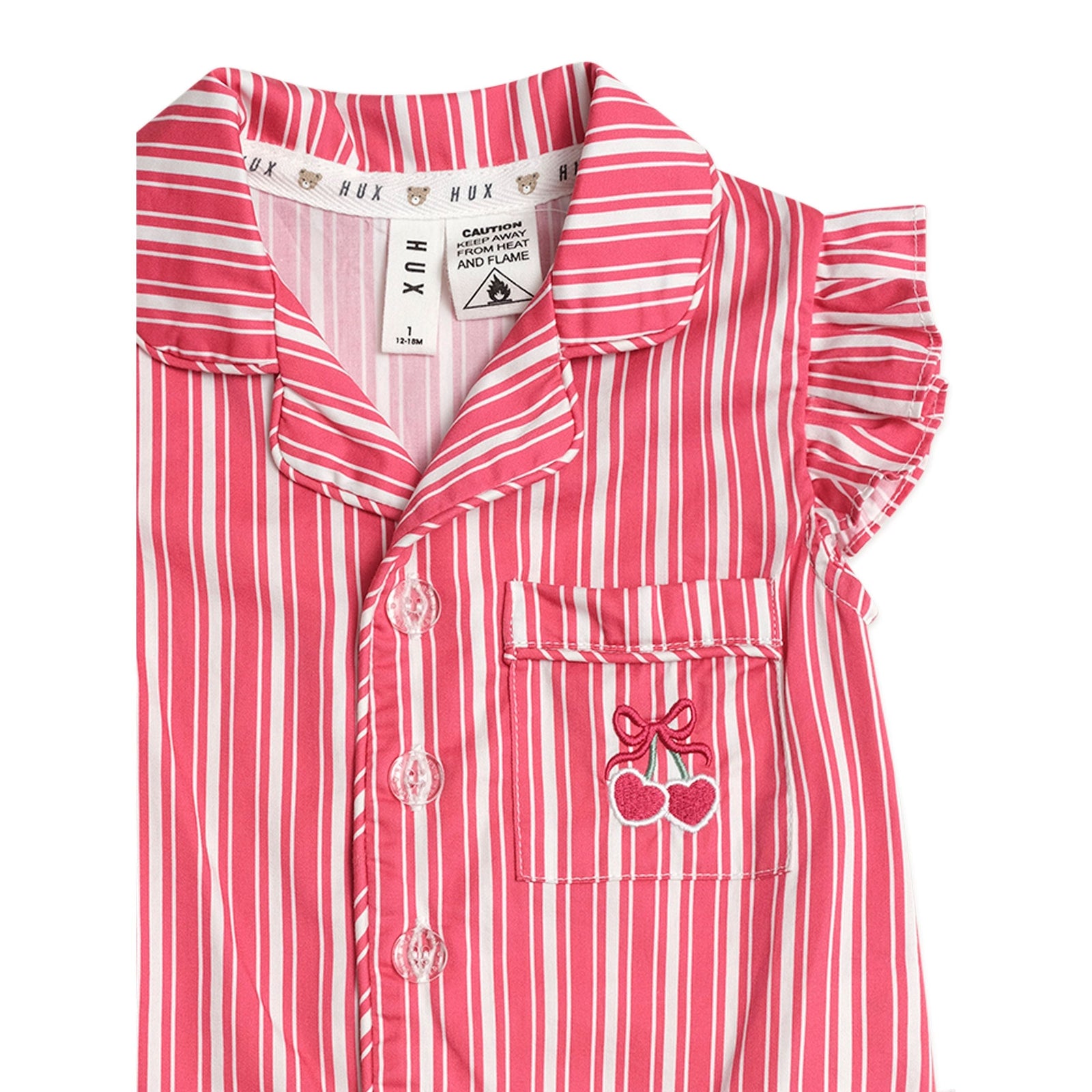 Tis The Season Frill PJs Candy Cane