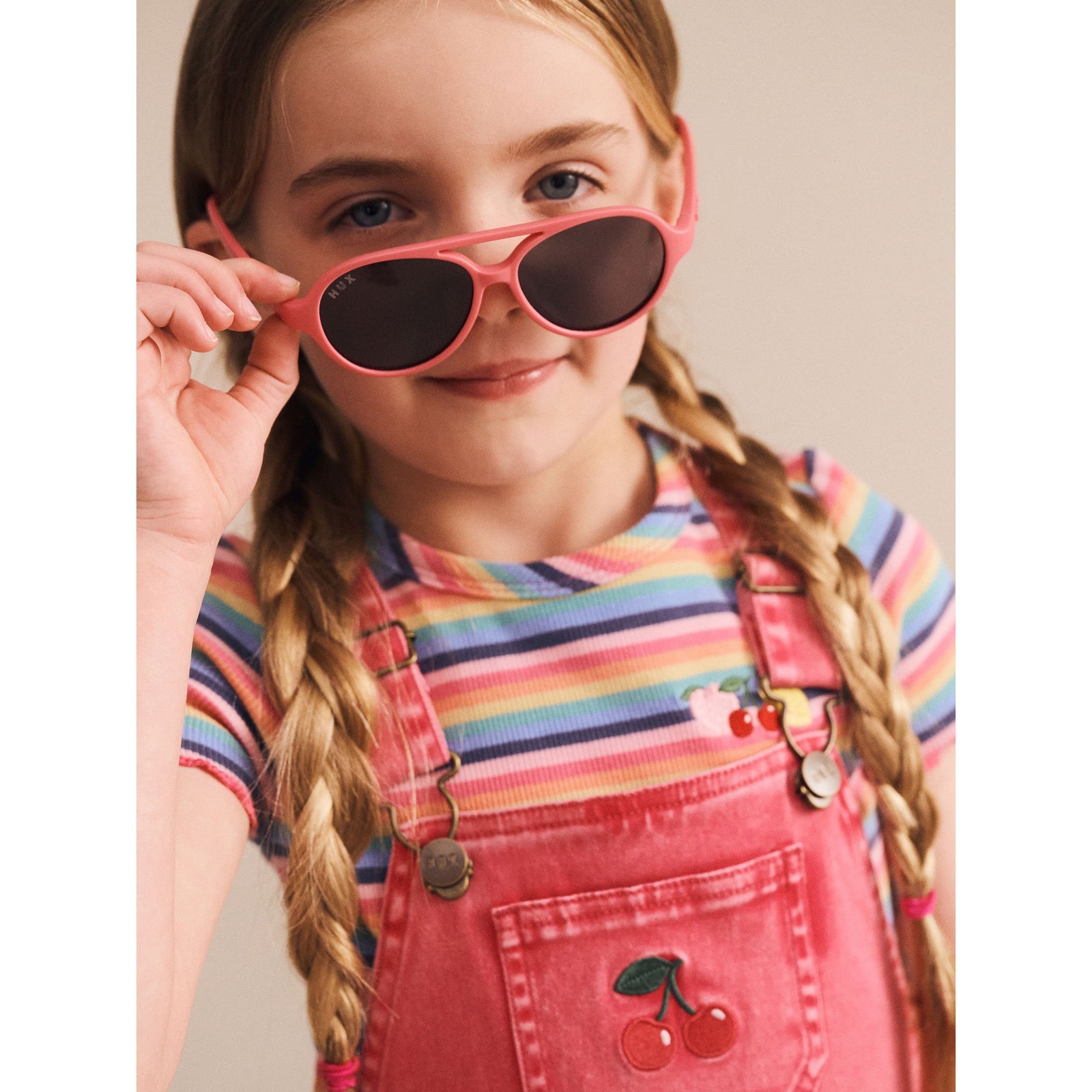 Raspberry Aviator Sunnies