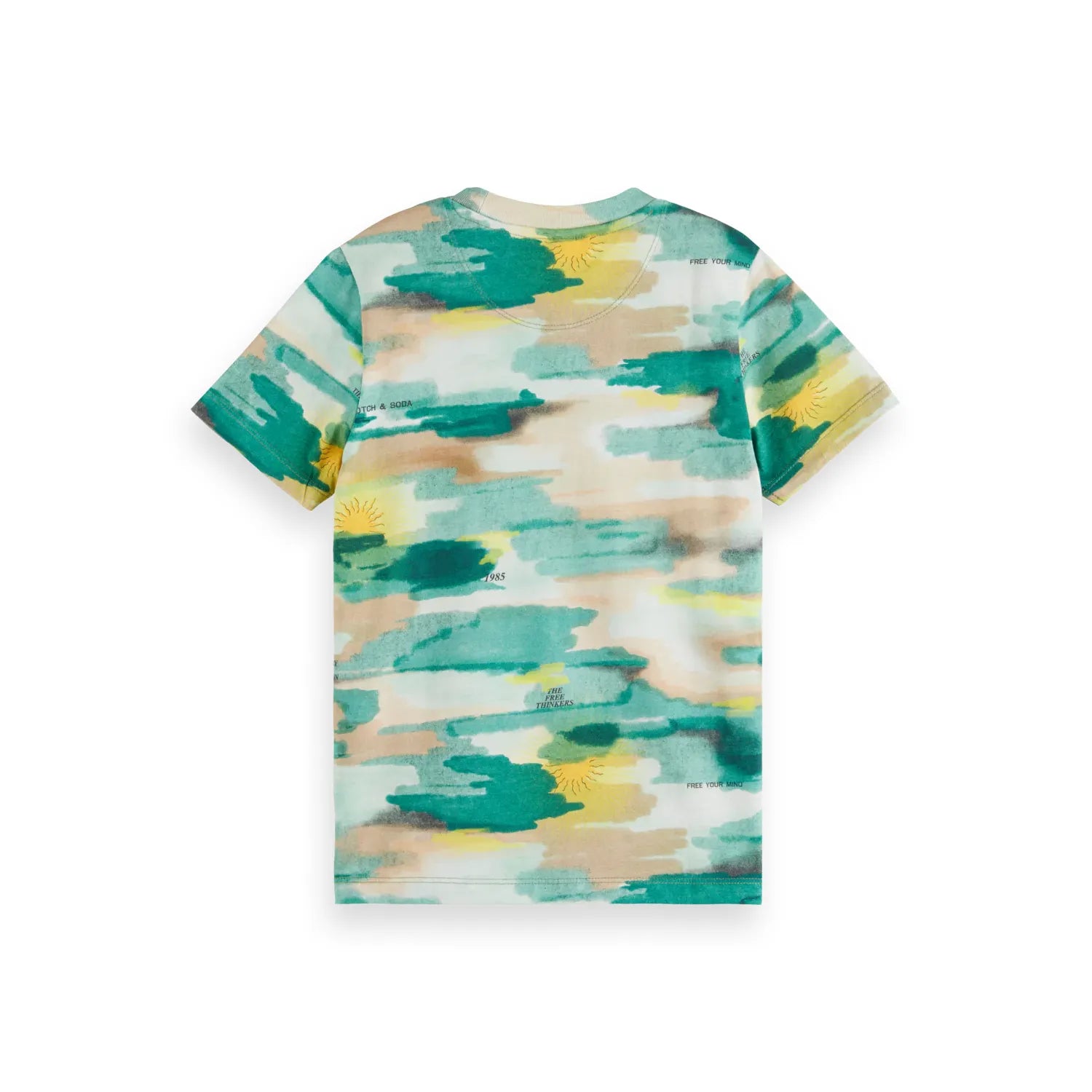 Regular Fit Printed T-Shirt - Free Spirit Camo
