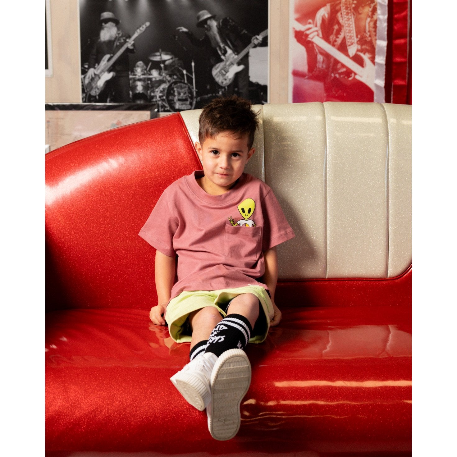 Huckleberry Alien Burger Tee