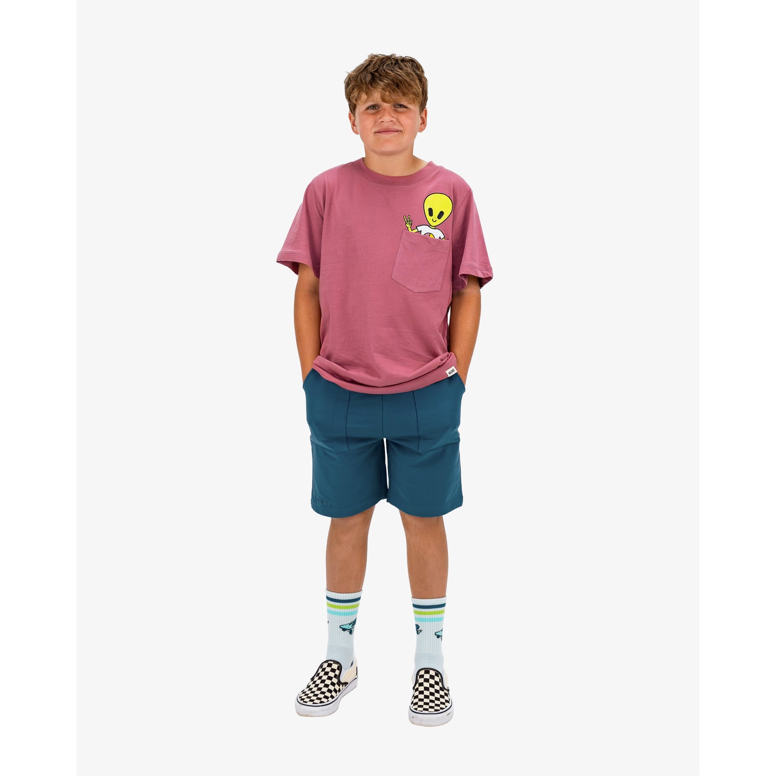 Huckleberry Alien Burger Tee