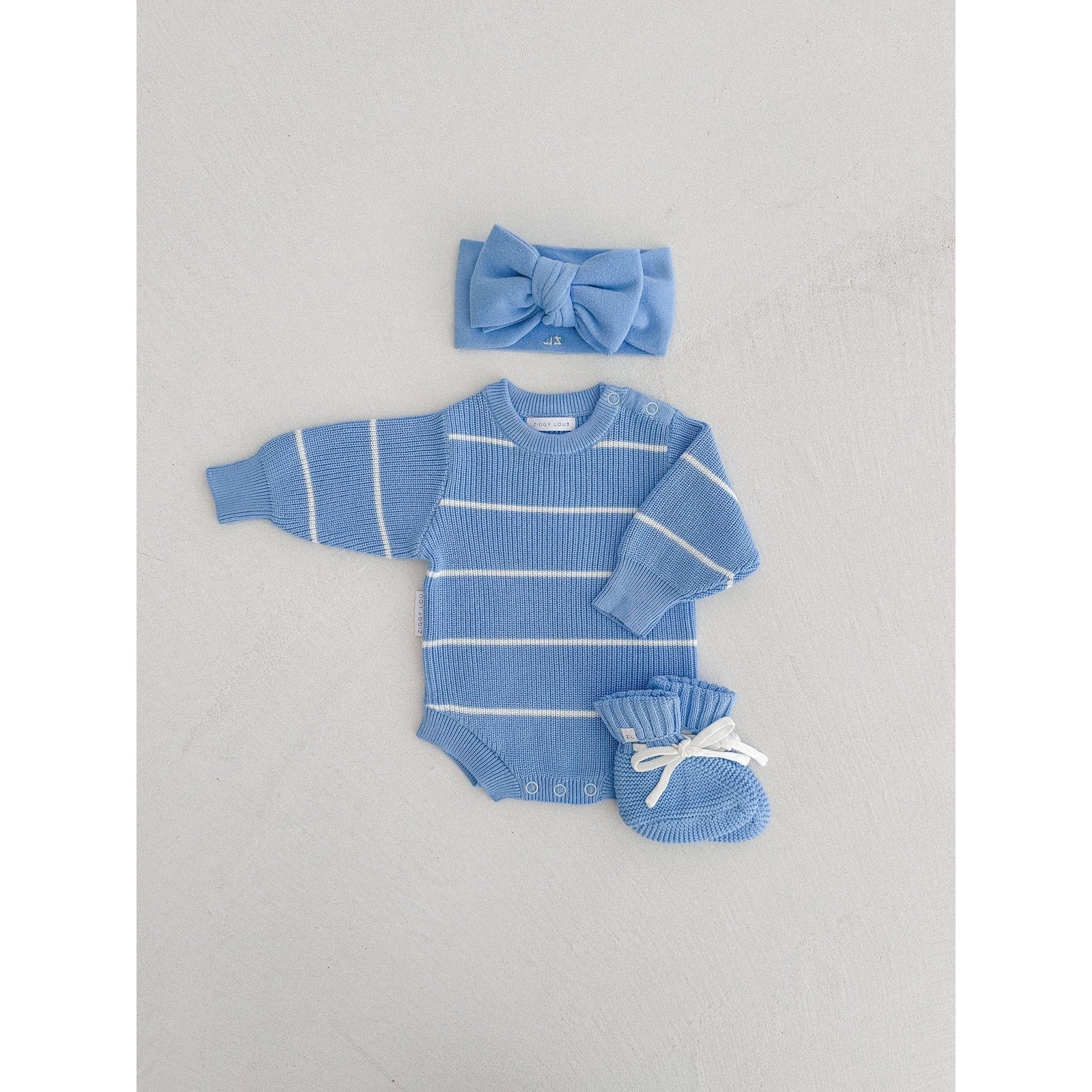 Bubble Romper - River Stripe