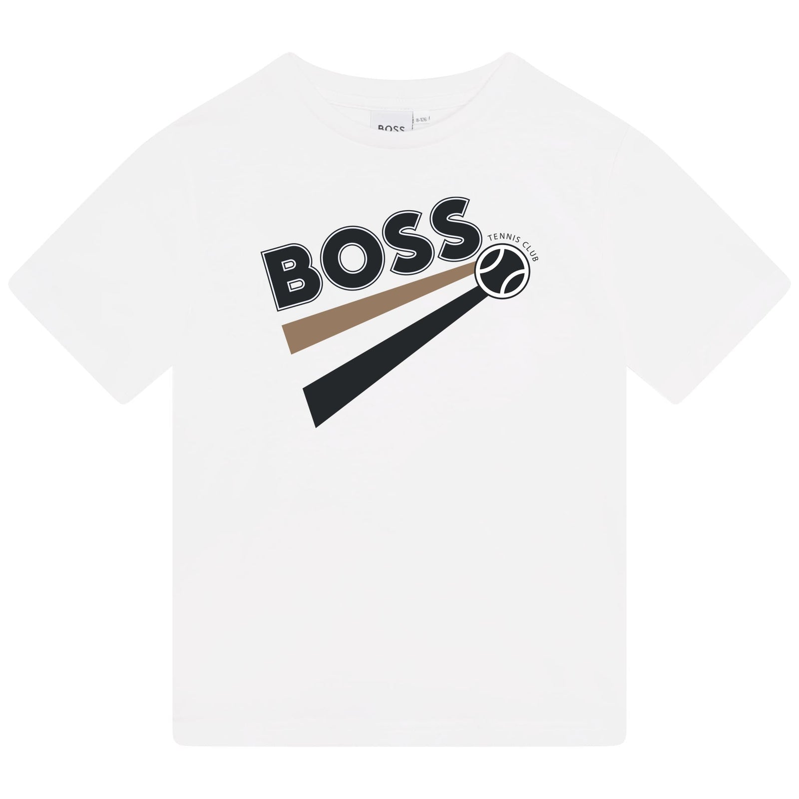 Print Short Sleeves Tee-Shirt - White