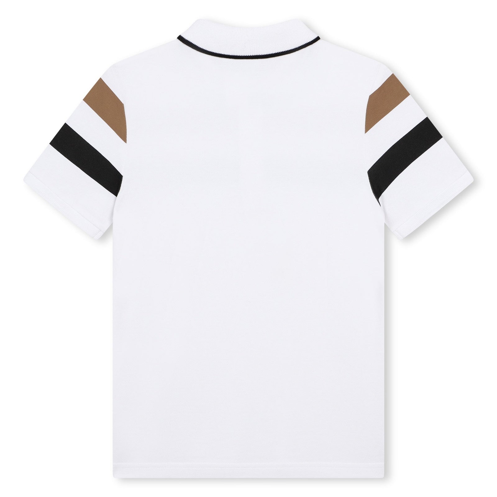 Cotton Pique Polo Shirt - White