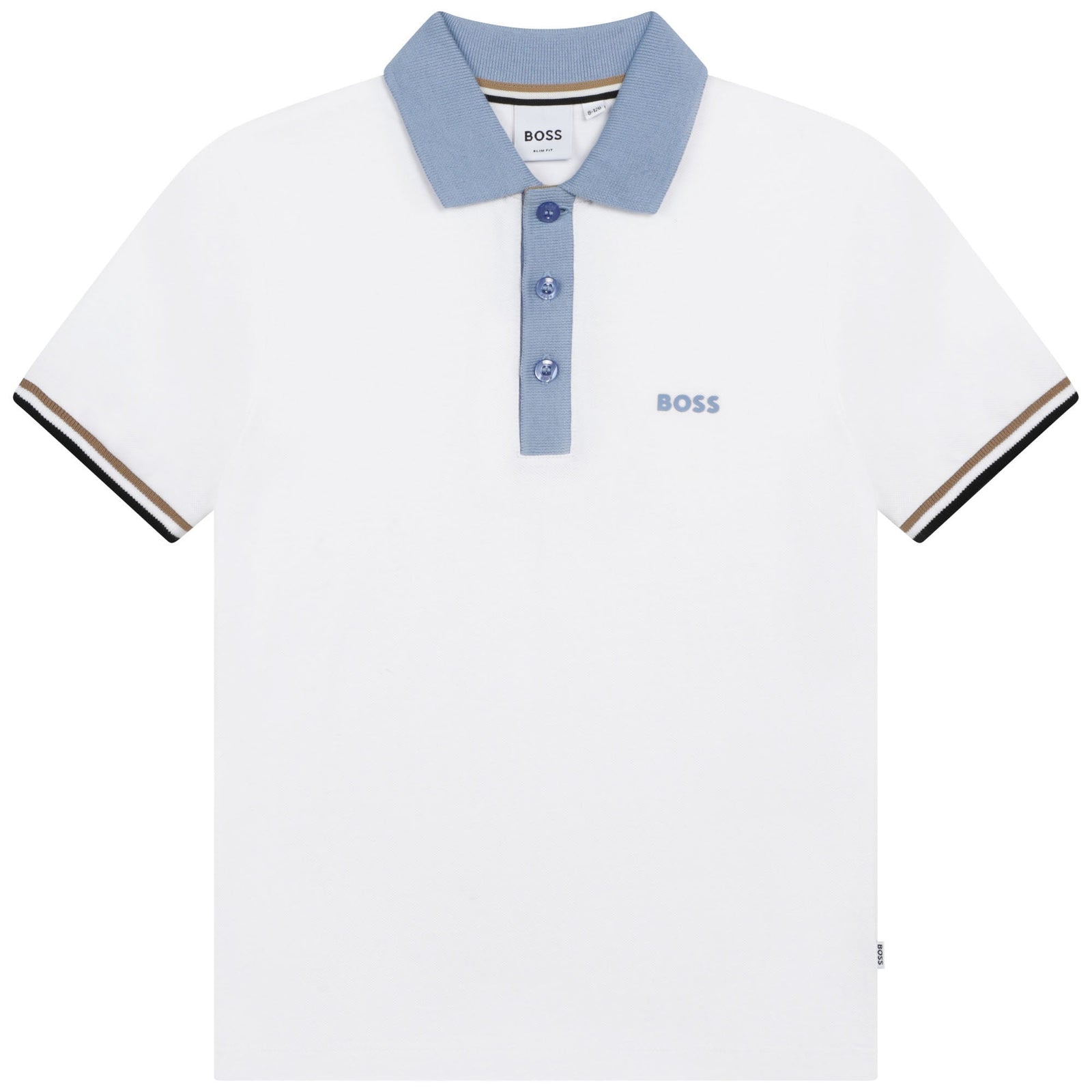 Cotton-Rich Pique Polo Shirt - White