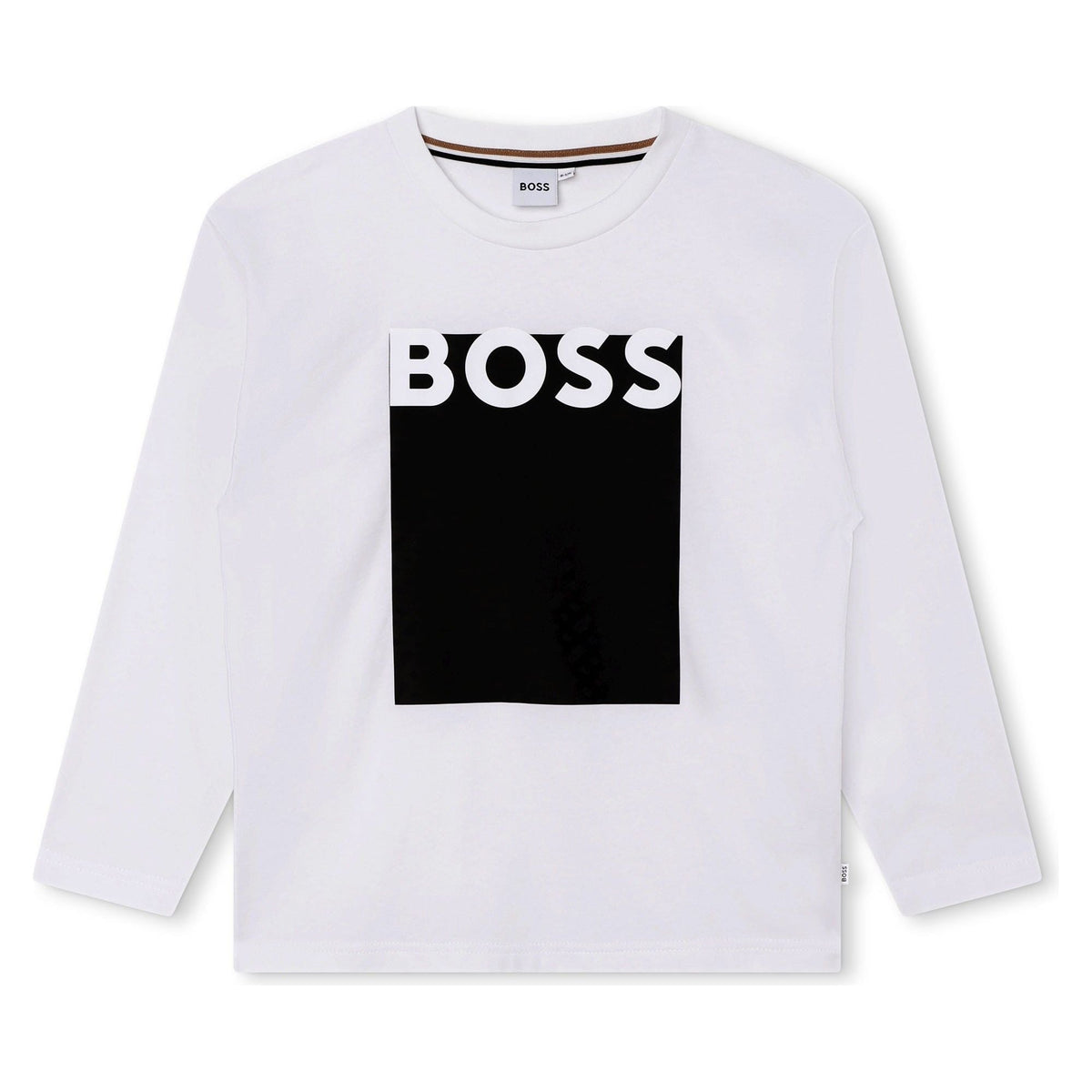 BOSS Panel T Shirt -White